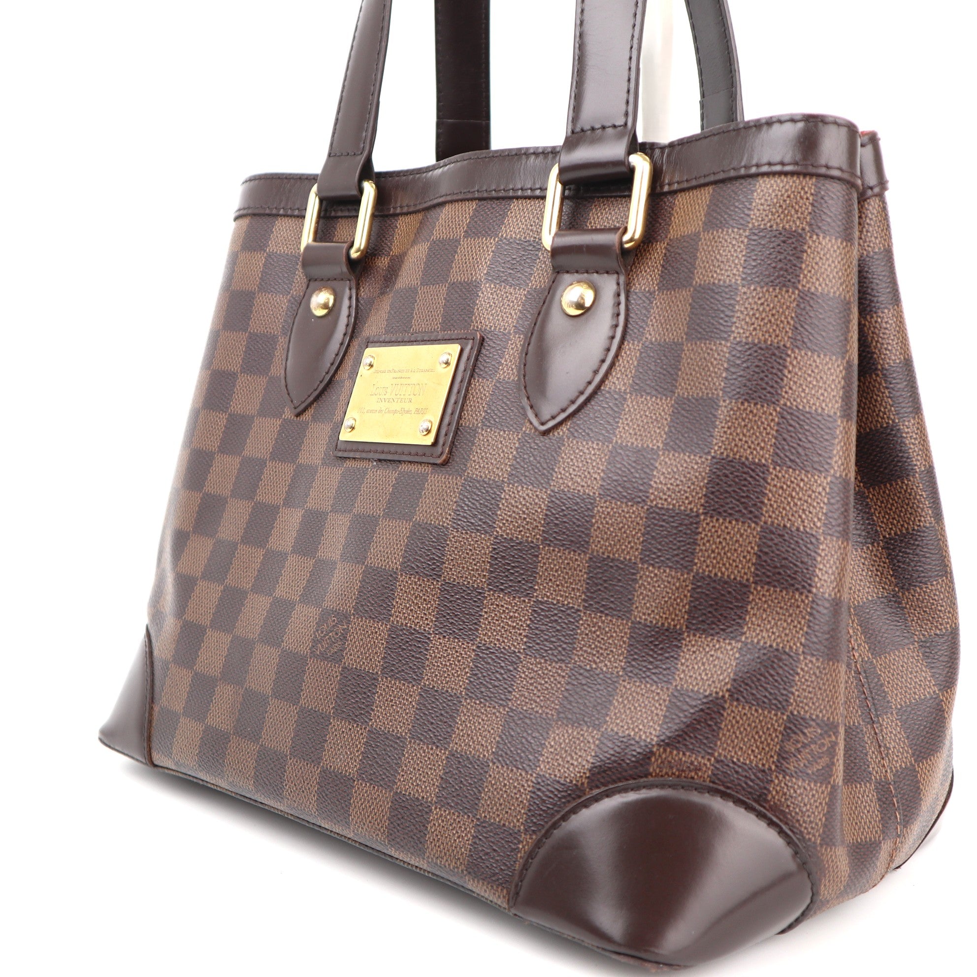 C1330 Louis Vuitton Damier Hampstead PM Damier Ebene-Pre Owned