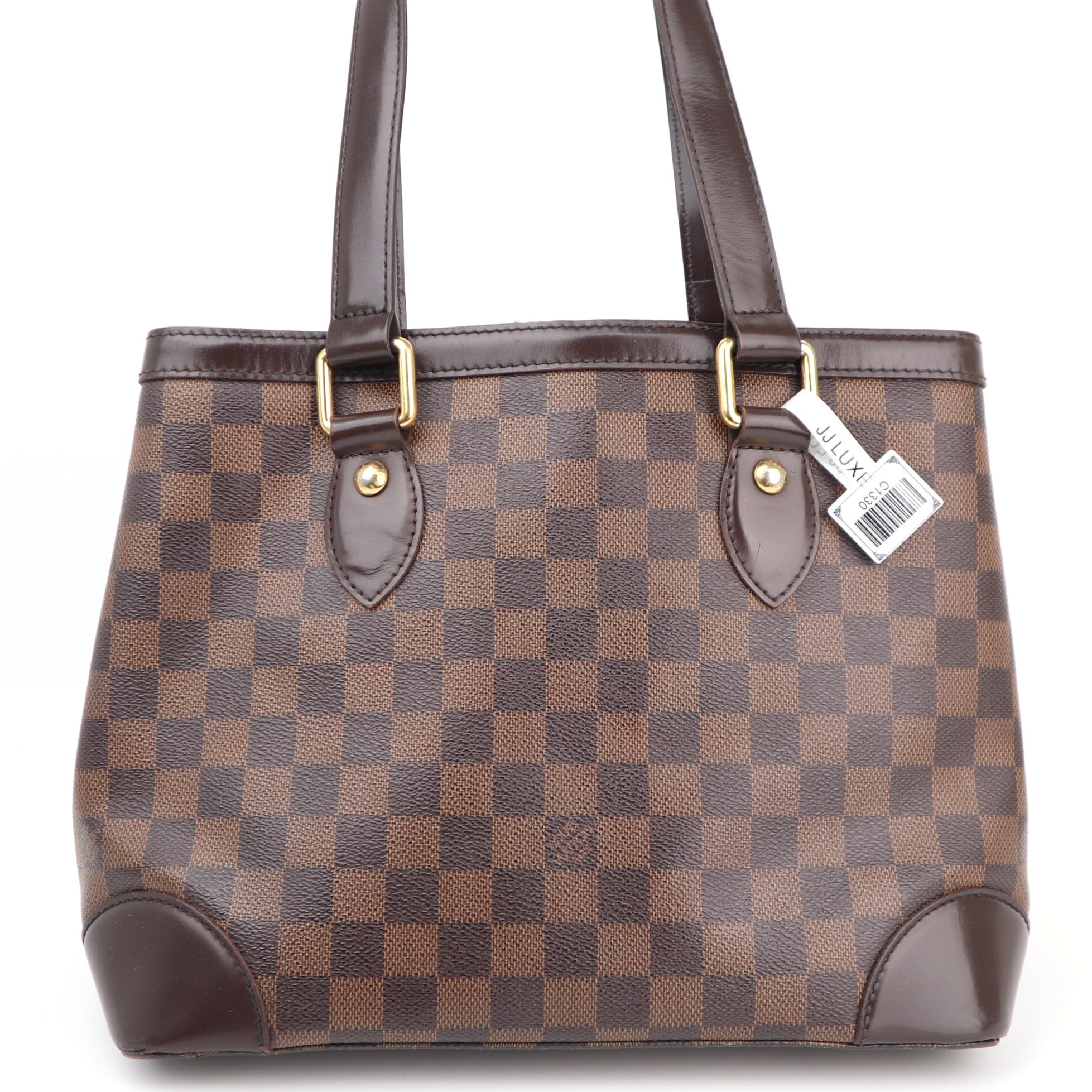 C1330 Louis Vuitton Damier Hampstead PM Damier Ebene-Pre Owned