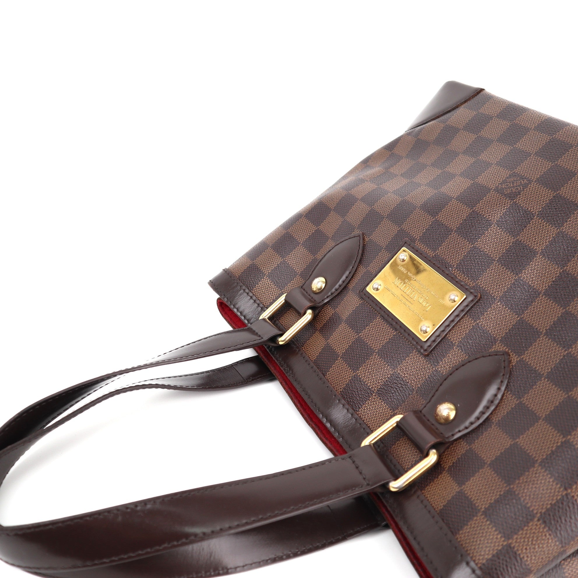 C1330 Louis Vuitton Damier Hampstead PM Damier Ebene-Pre Owned
