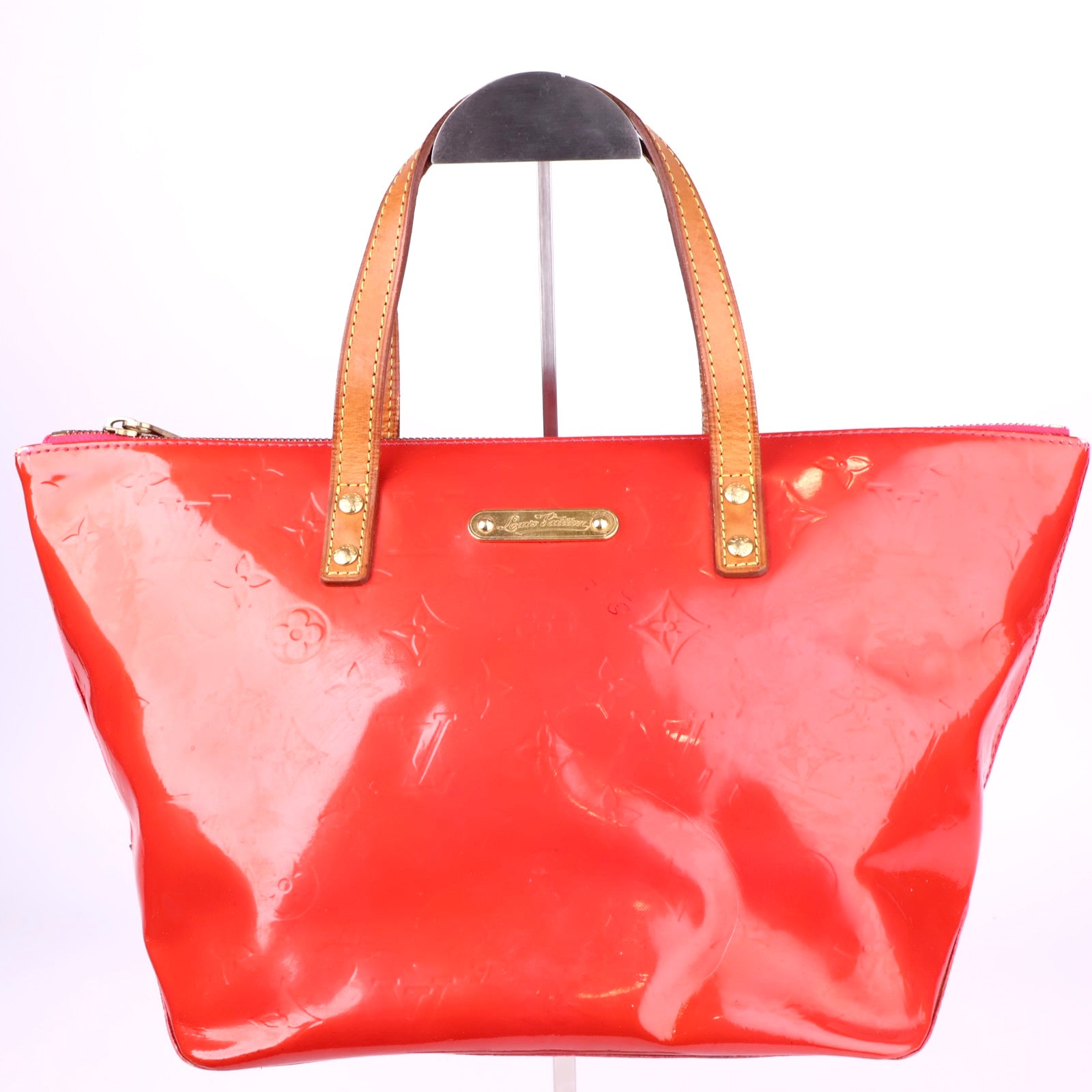 J2054 Louis Vuitton Monogram Vernis Bellevue PM Handbag- Pre Owned