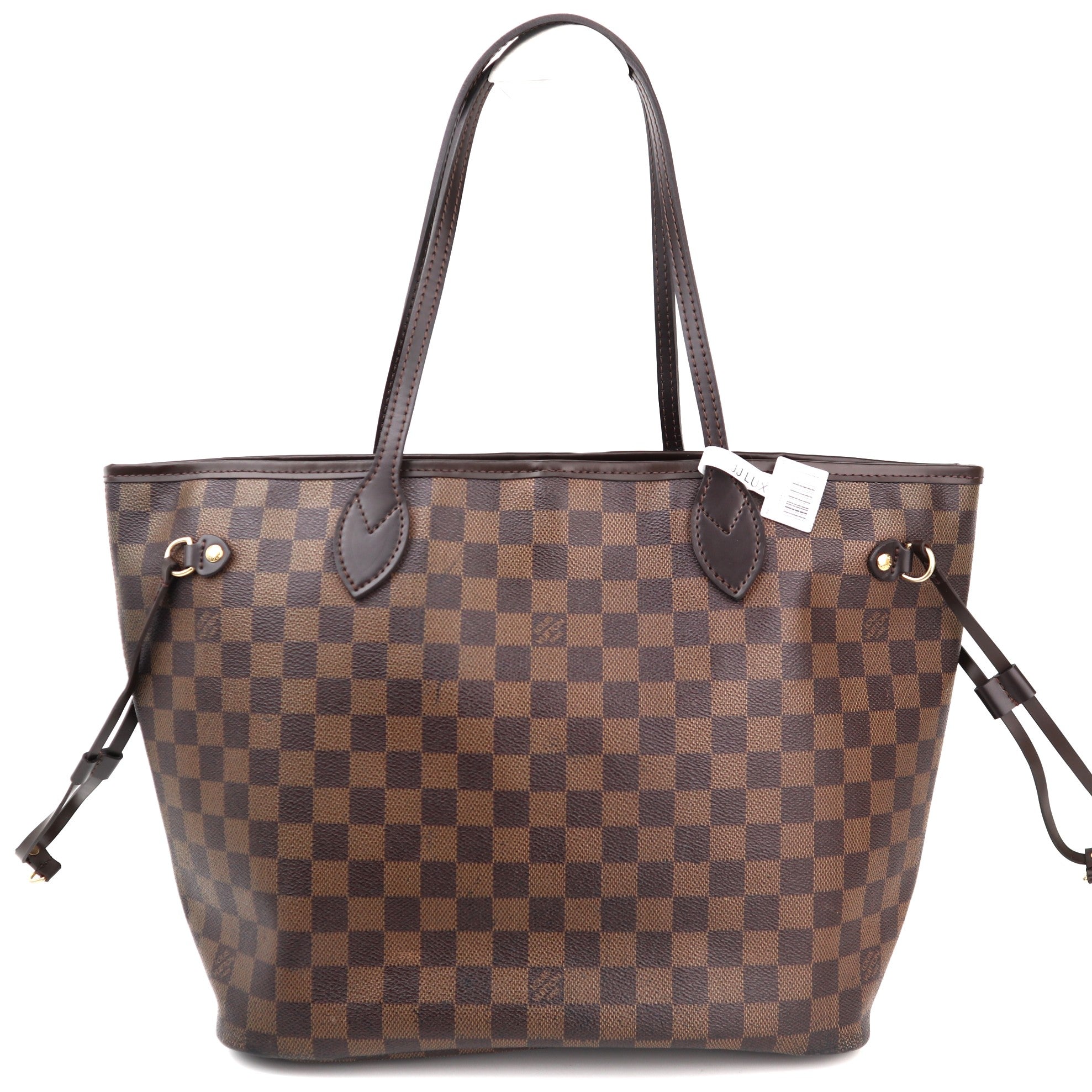 C1344R Louis Vuitton Neverfull MM Damier Ebene-Pre Owned