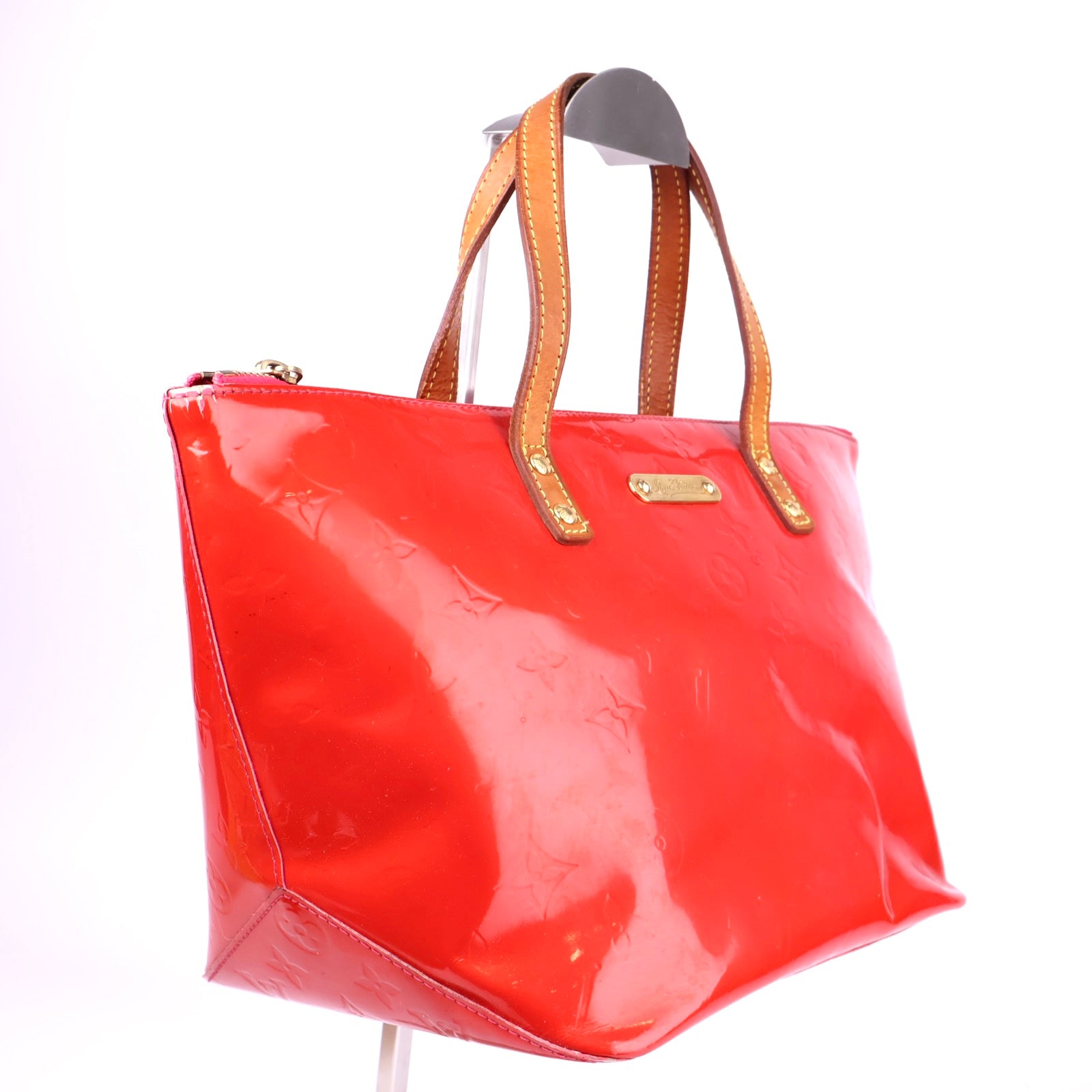 J2054 Louis Vuitton Monogram Vernis Bellevue PM Handbag- Pre Owned
