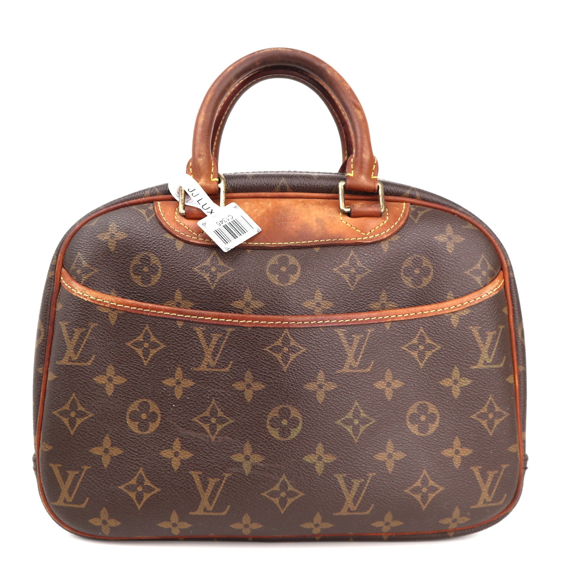 C1345 Louis Vuitton Monogram Canvas Trouville Bag-Pre Owned