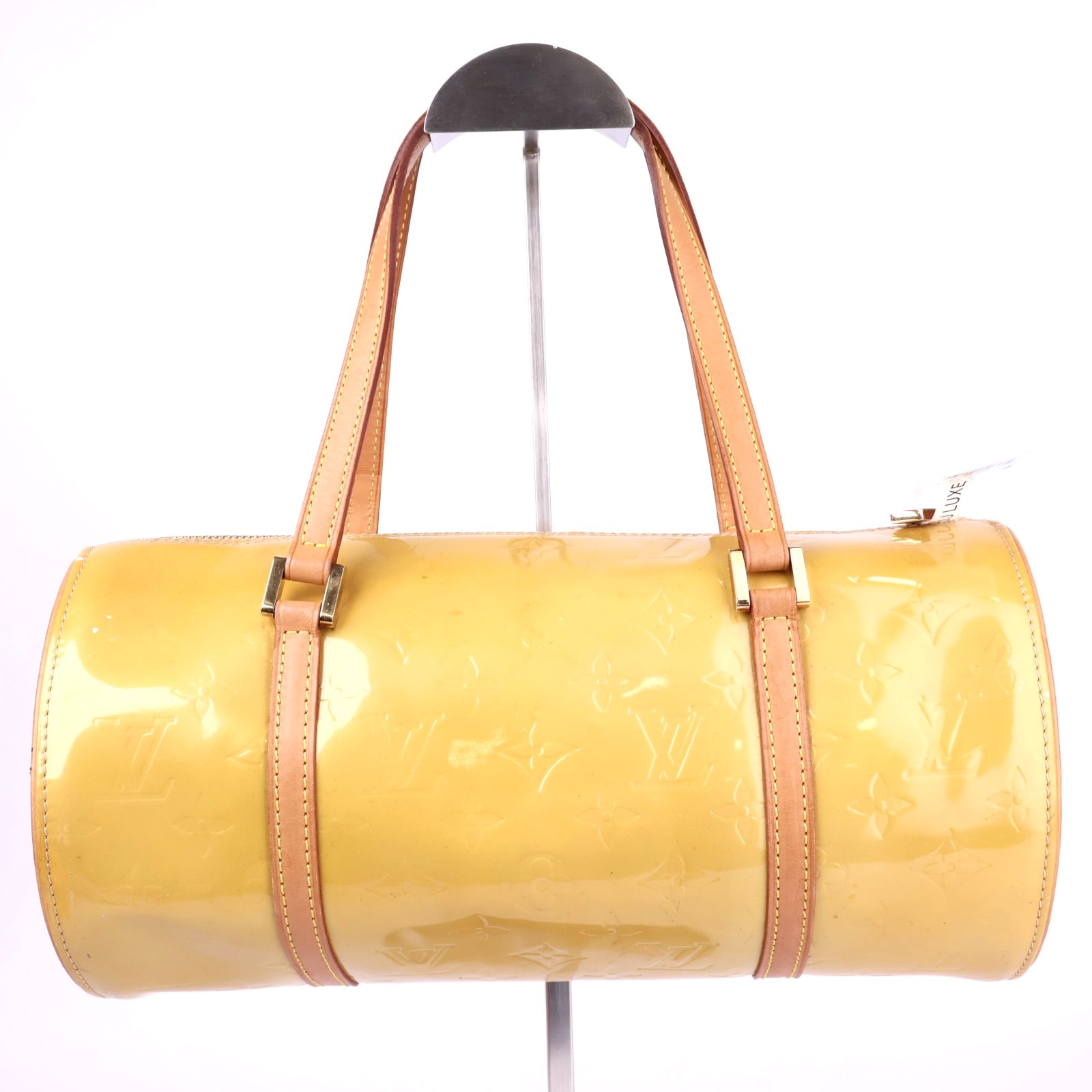 J2088 Louis Vuitton Beige Monogram Vernis Bedford Bag- Pre Owned