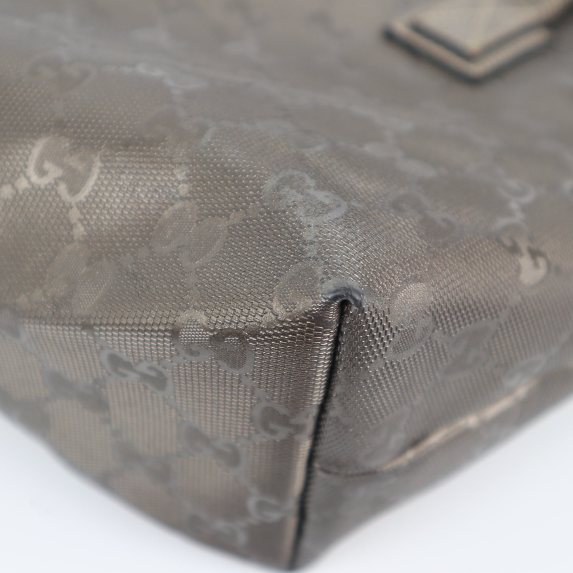 C2168 Gucci Tote Bag GG Crystal Medium Tote Bag | Pre-Owned Excellent GG Crystal
