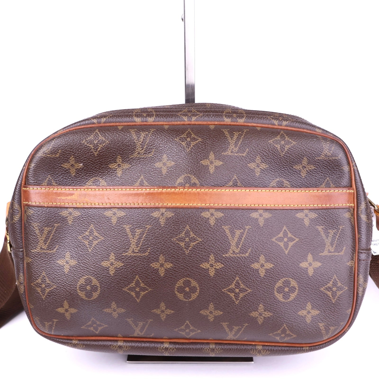 J2077 Louis Vuitton Brown Monogram Canvas Blois Shoulder Bag- Pre Owned