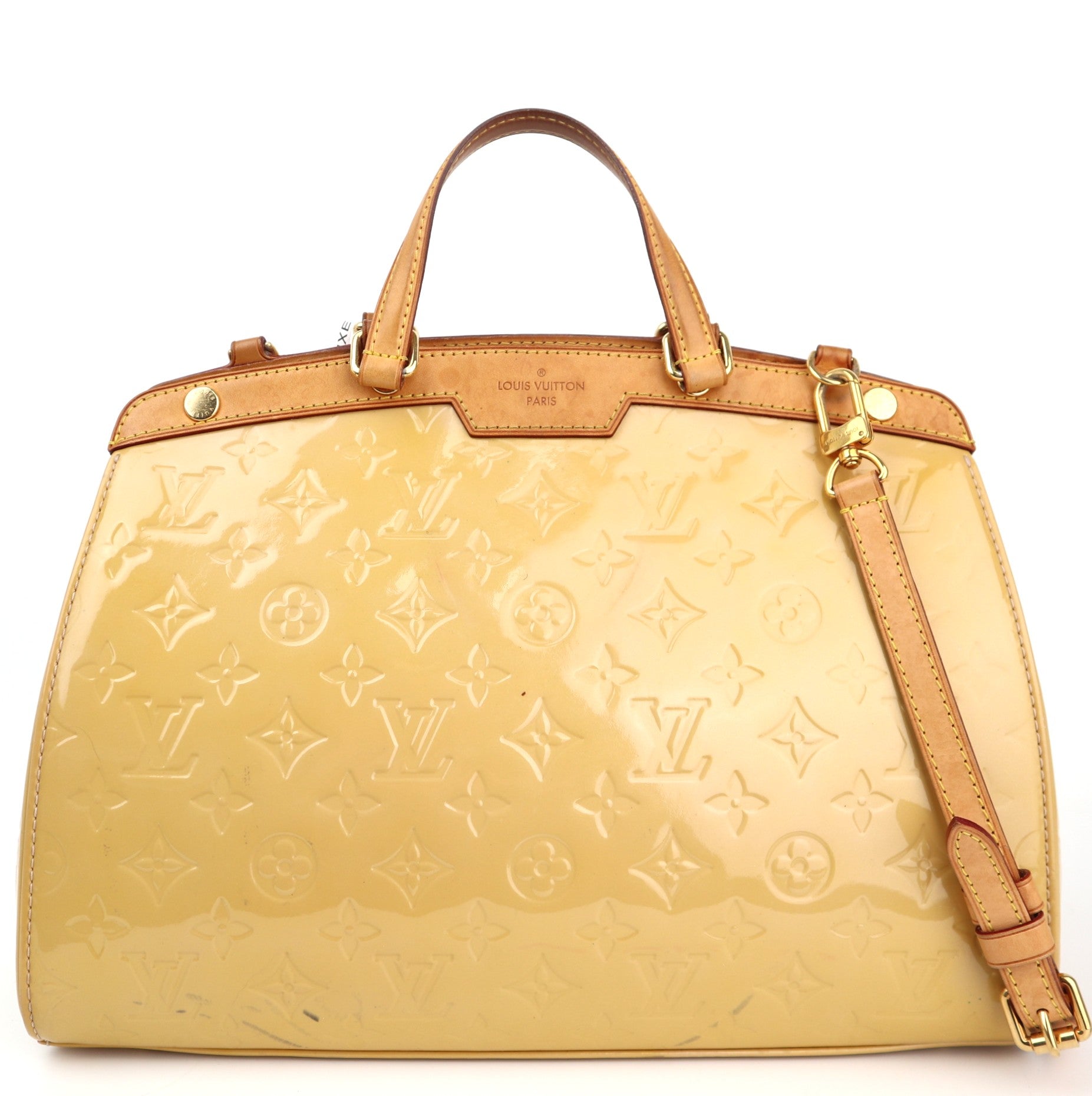 C1365 Louis Vuitton Monogram Vernis Brea MM-Pre Owned