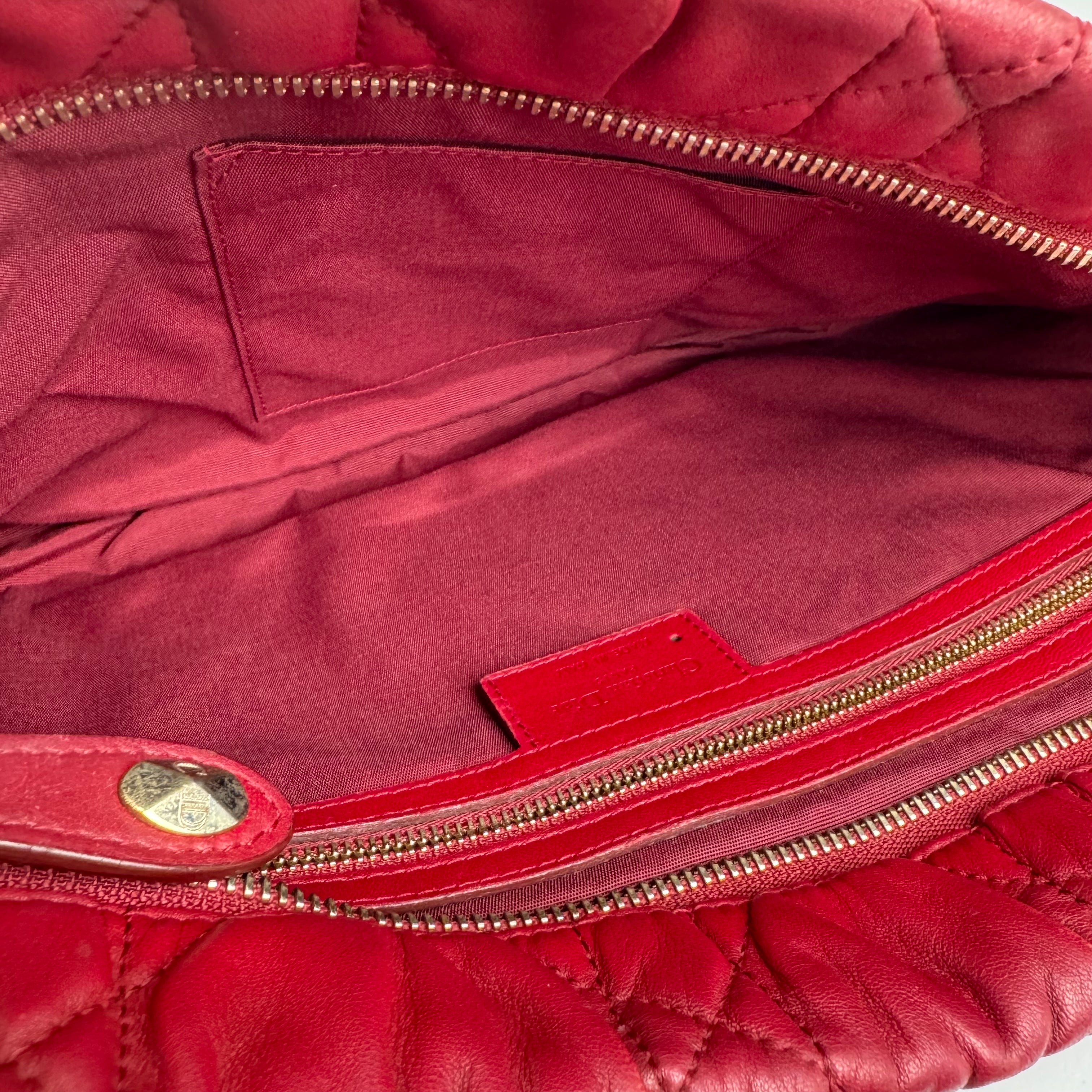 PRE OWNED- Dior Cannage Quilted Wallet