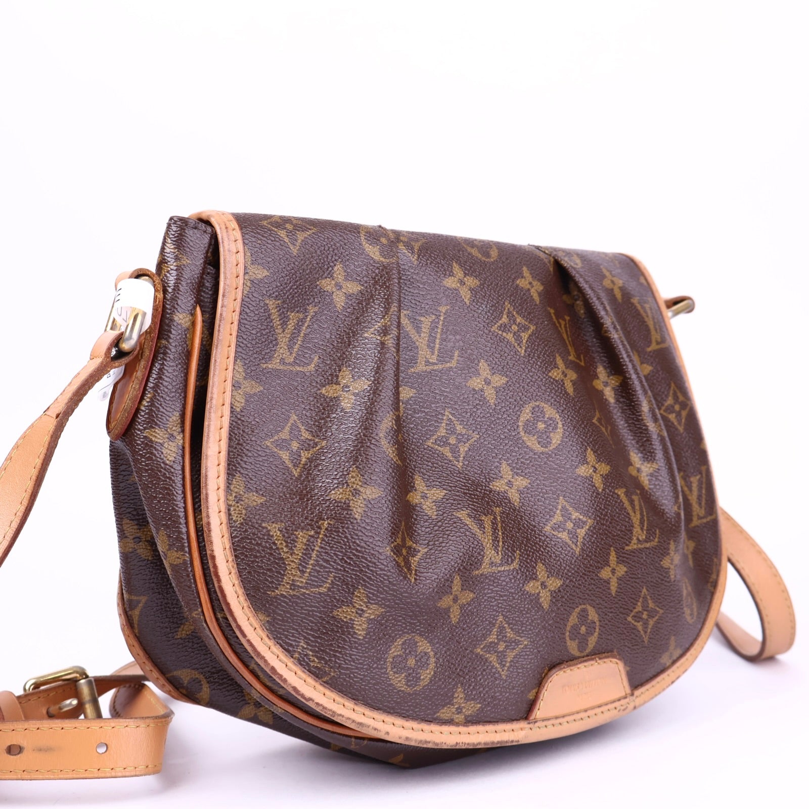 J3399 Louis Vuitton Monogram Canvas Menilmontant PM Bag- Pre Owned