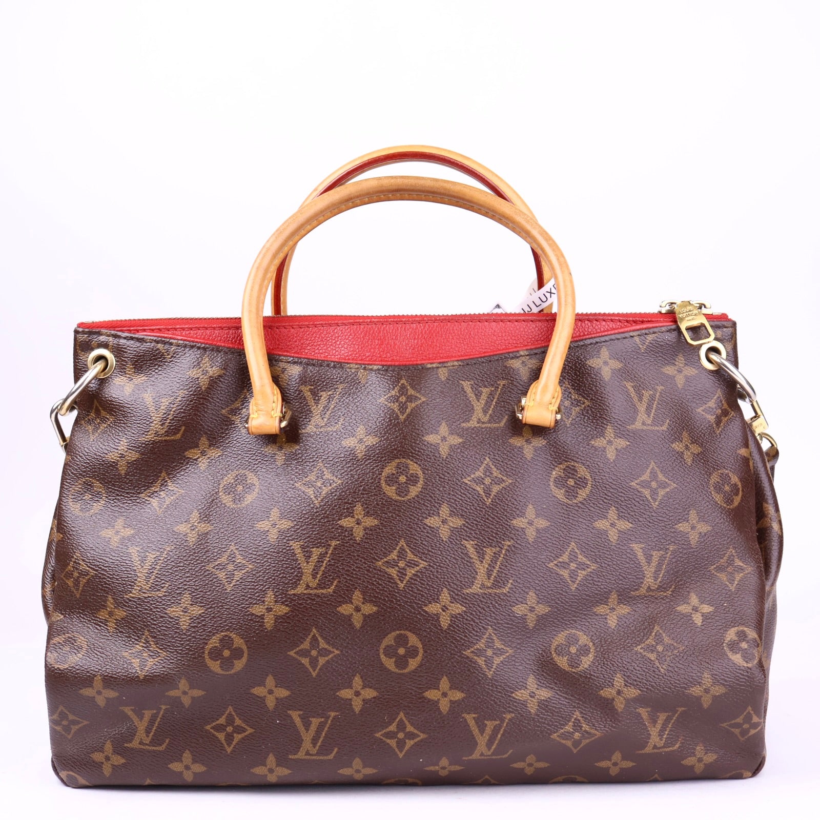 J3406 Louis Vuitton Cerise Monogram Canvas Pallas Bag- Pre Owned