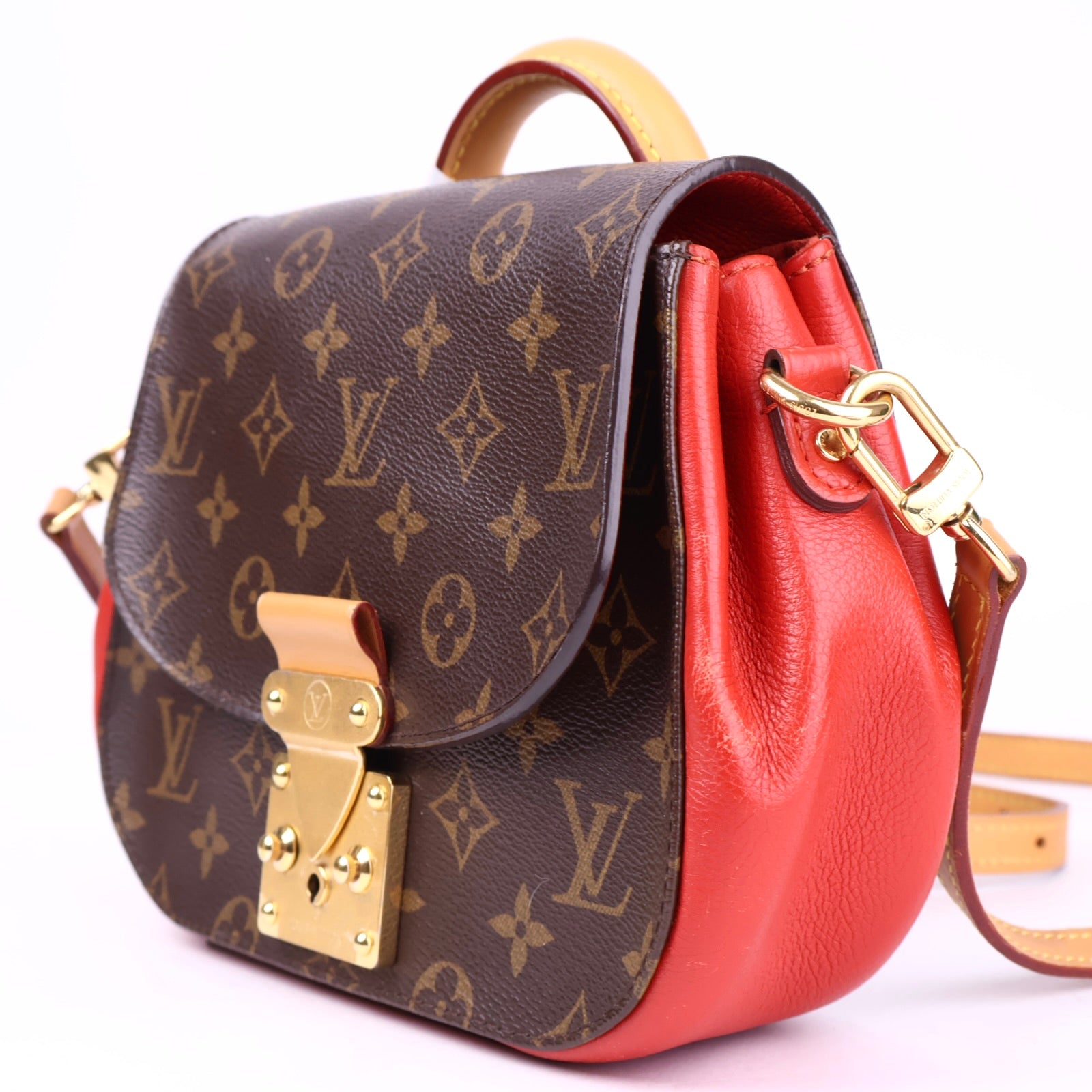 J3396 Louis Vuitton Eden Shoulder Bag PM Brown Leather- Pre Owned