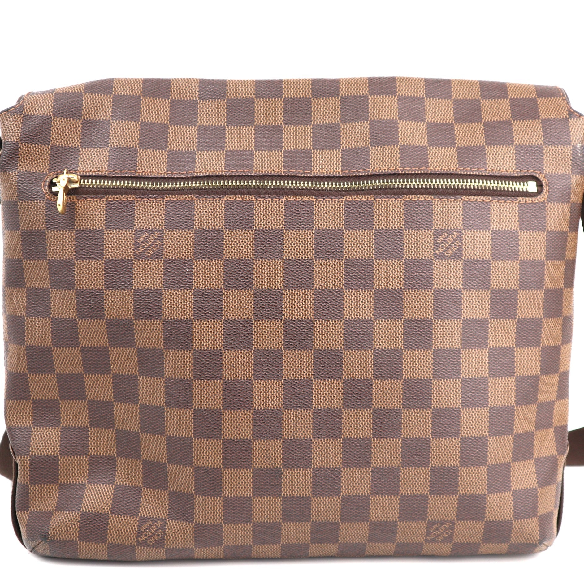 C1417 Louis Vuitton Damier Ebene Brooklyn Messenger Bag-Pre Owned