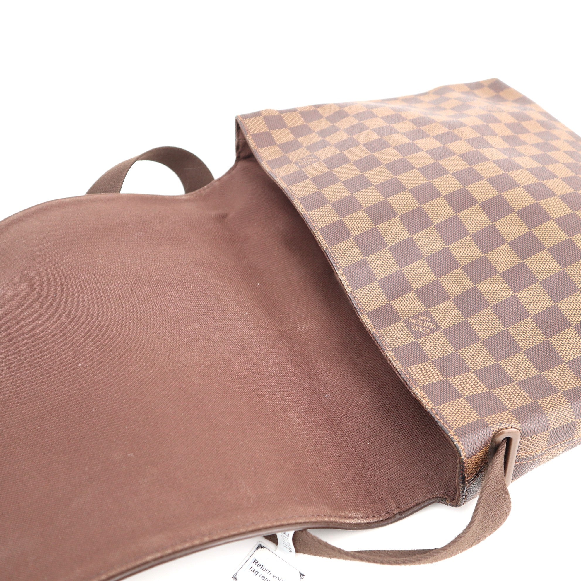 C1417 Louis Vuitton Damier Ebene Brooklyn Messenger Bag-Pre Owned