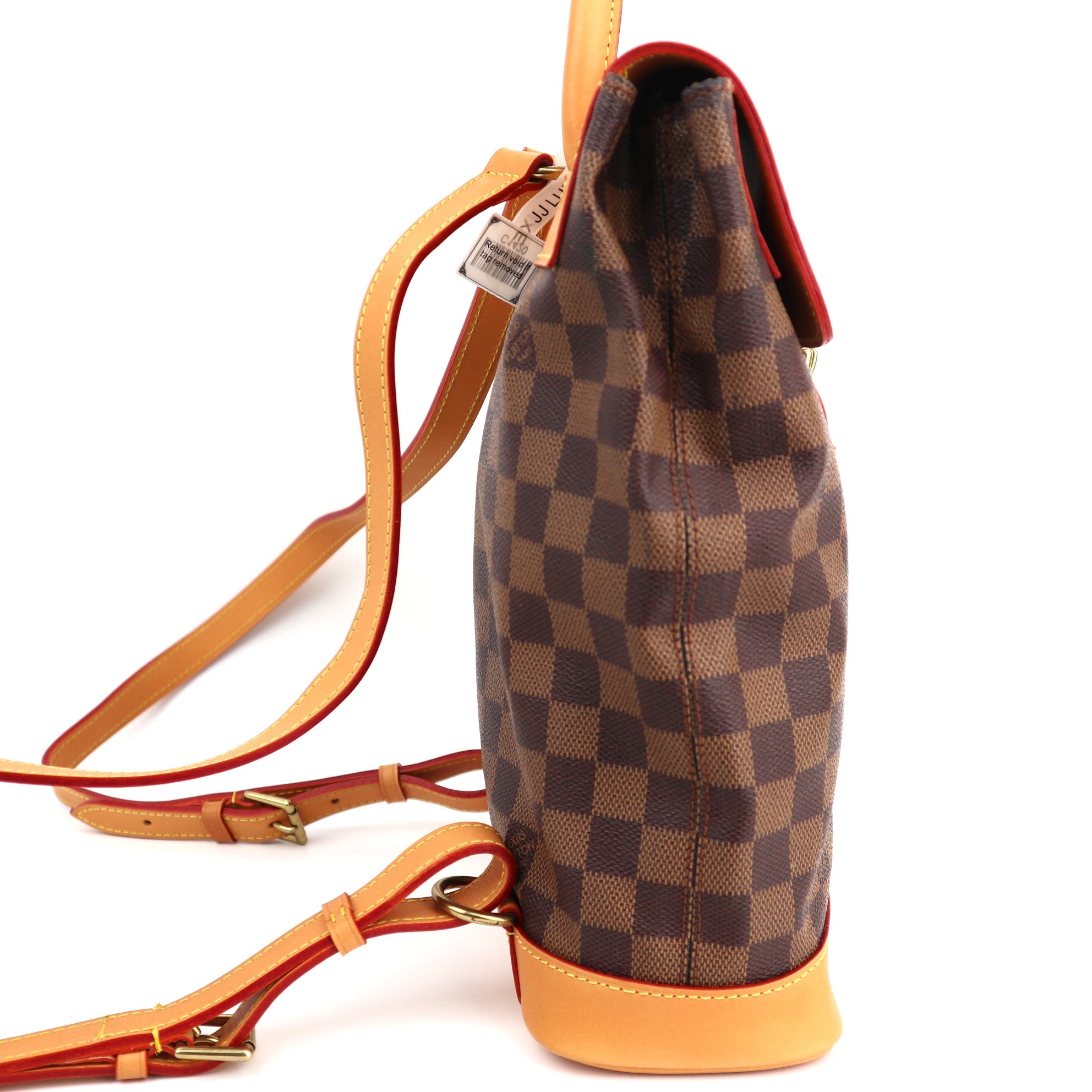 C1420R Louis Vuitton Limited Edition Centenaire Damier Canvas Soho Backpack Bag-Pre Owned