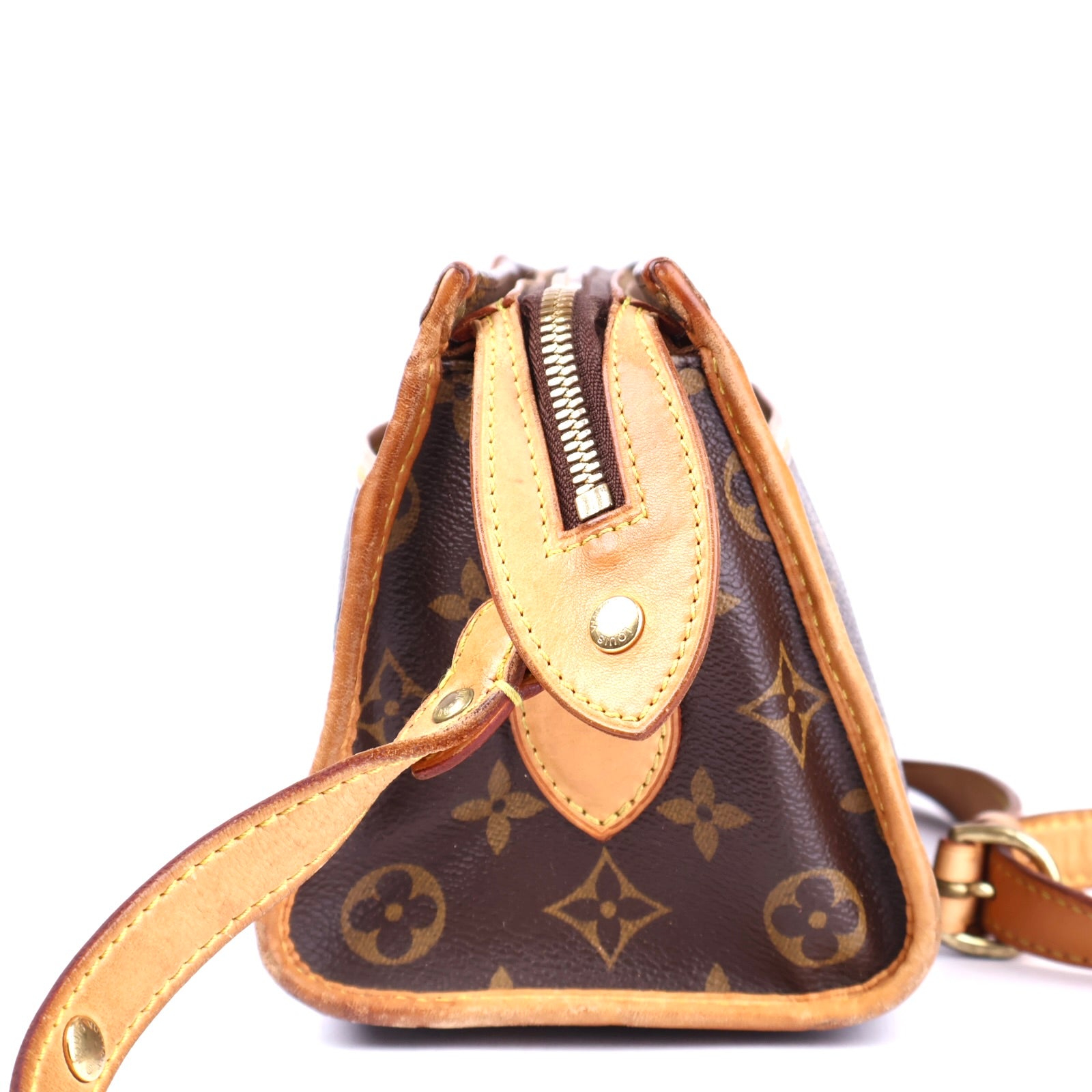 J3376 Louis Vuitton Popincourt Ron Shoulder Bag- Pre Owned