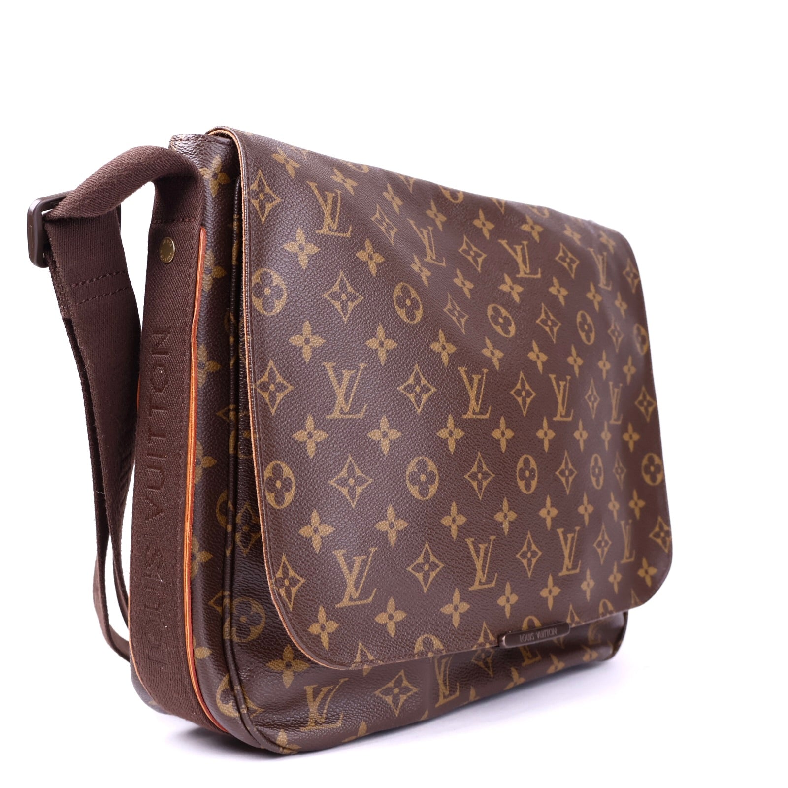 J3379 Louis Vuitton Messenger Monogram Beaubourg MM Brown- Pre Owned