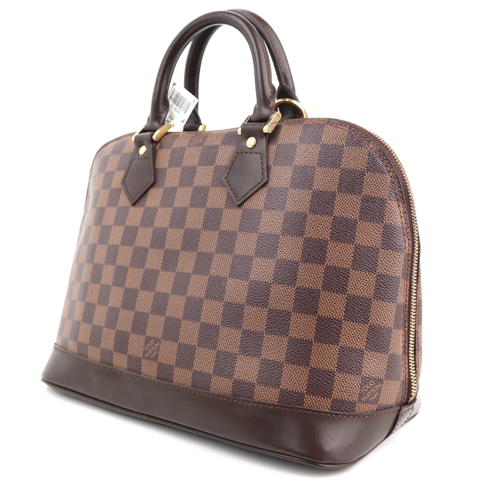 C1426R Louis Vuitton Alma PM Damier Ebène Handbag-Pre Owned