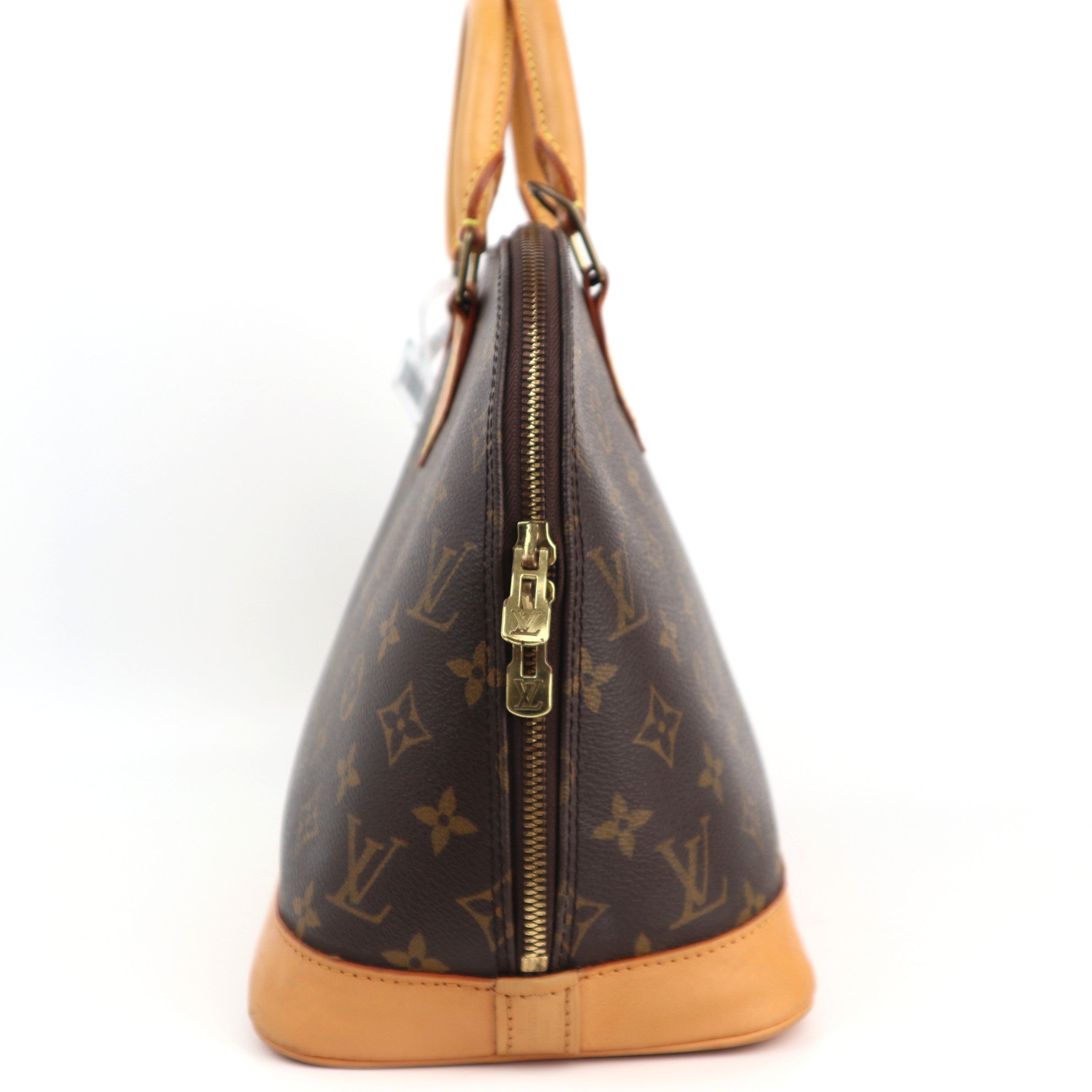 C1427R Louis Vuitton Alma Monogram Canvas Handbag-Pre Owned