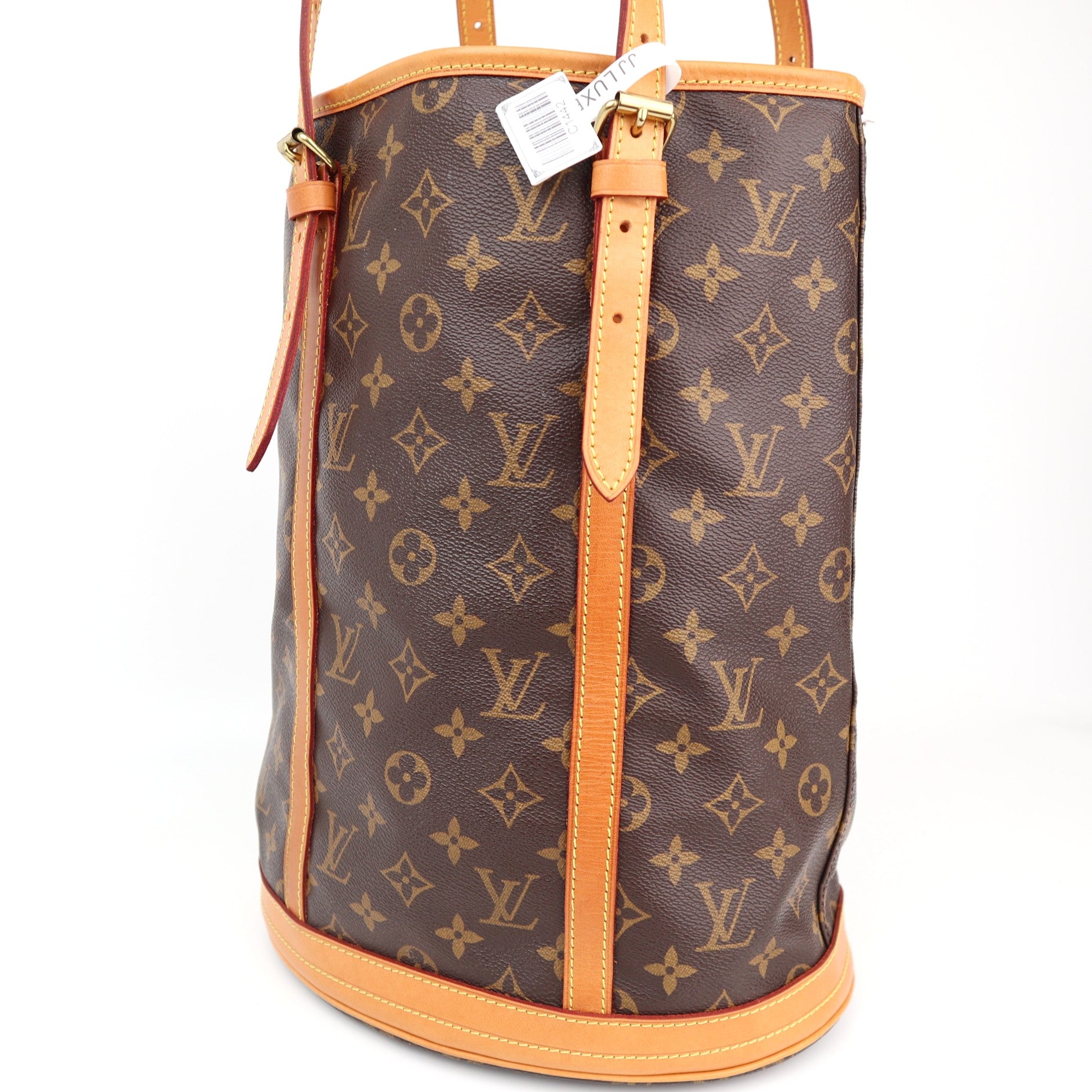 C1442R Louis Vuitton Monogram Canvas Bucket GM shoulder bag-Pre Owned