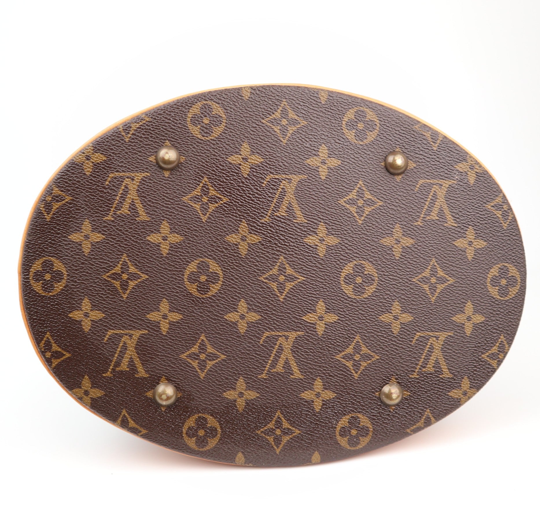 C1442R Louis Vuitton Monogram Canvas Bucket GM shoulder bag-Pre Owned