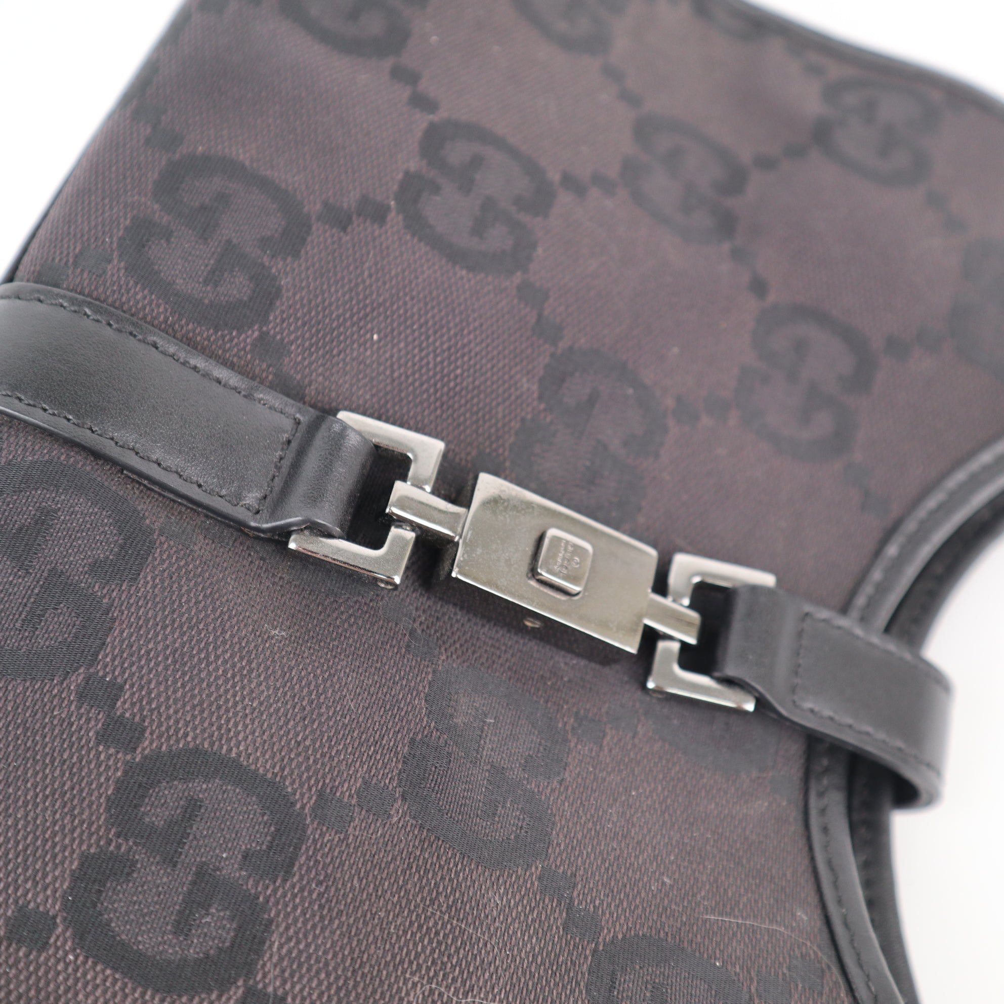 C2227 Gucci Shoulder Bag Jackie | Pre-Owned Very Good Brown GG monogram