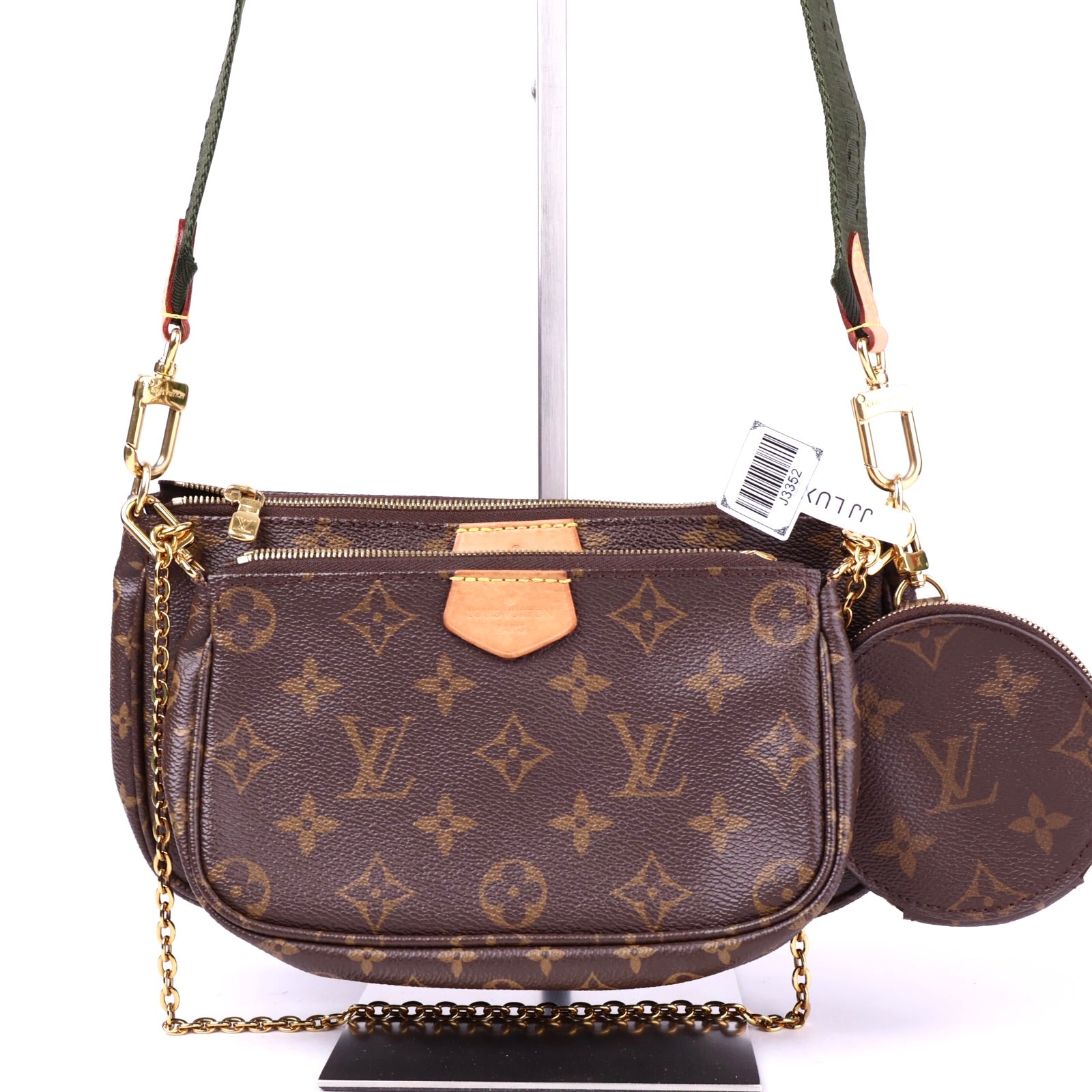 J3352 Louis Vuitton Multi Pochette Accessoires Shoulder Bag- Pre Owned