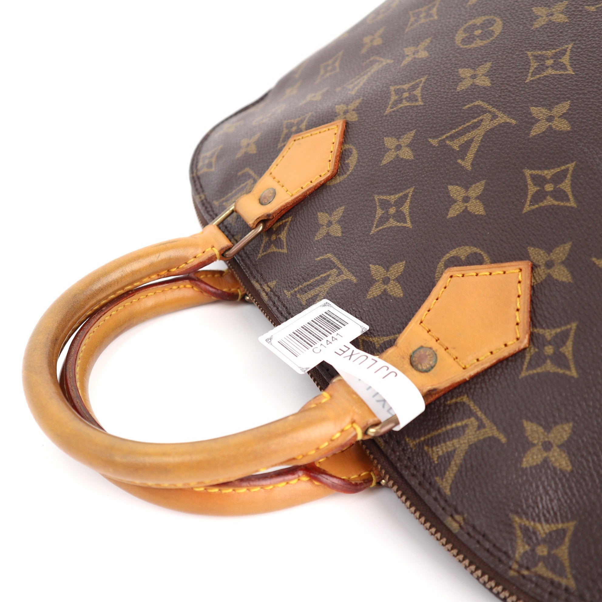 C1441R Louis Vuitton Alma Monogram Canvas PM handbag-Pre Owned