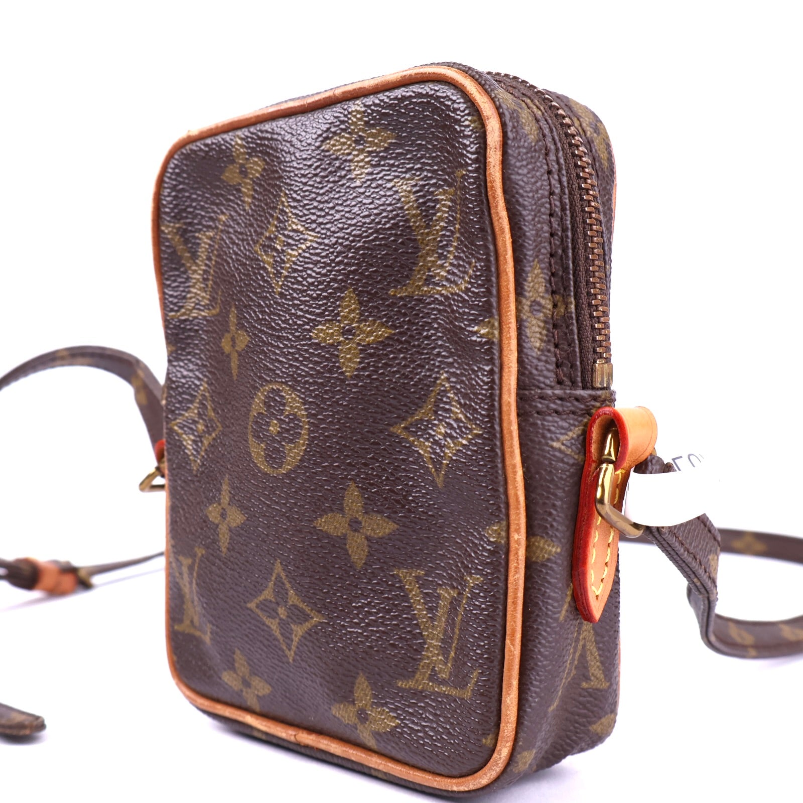 J2098 Louis Vuitton Danube Handbag Monogram Canvas Mini crossbody bag- Pre Owned