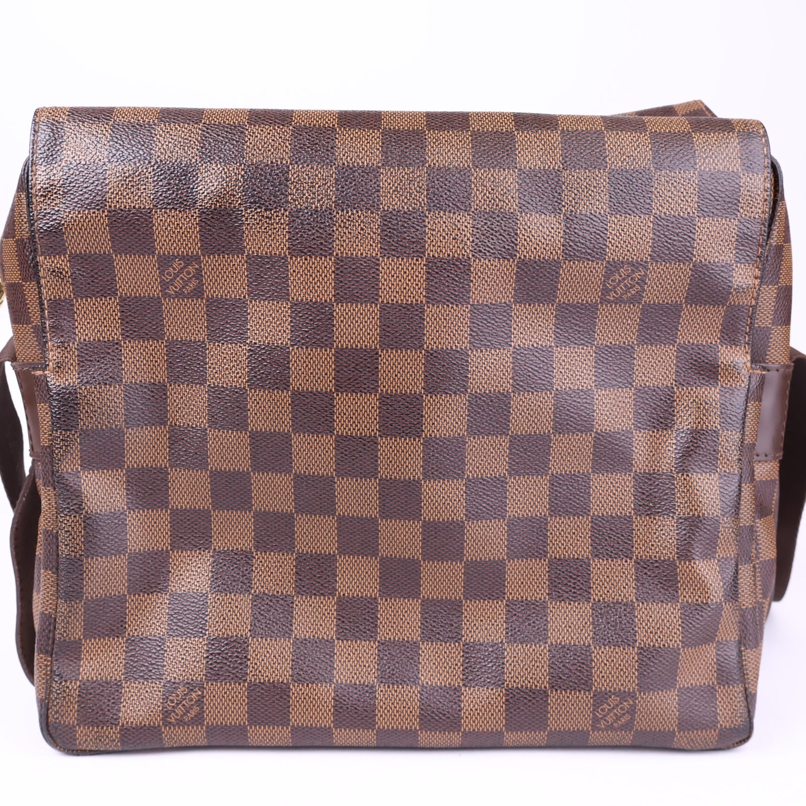 J3319 Louis Vuitton Damier Canvas Naviglio Messenger Bag- Pre Owned