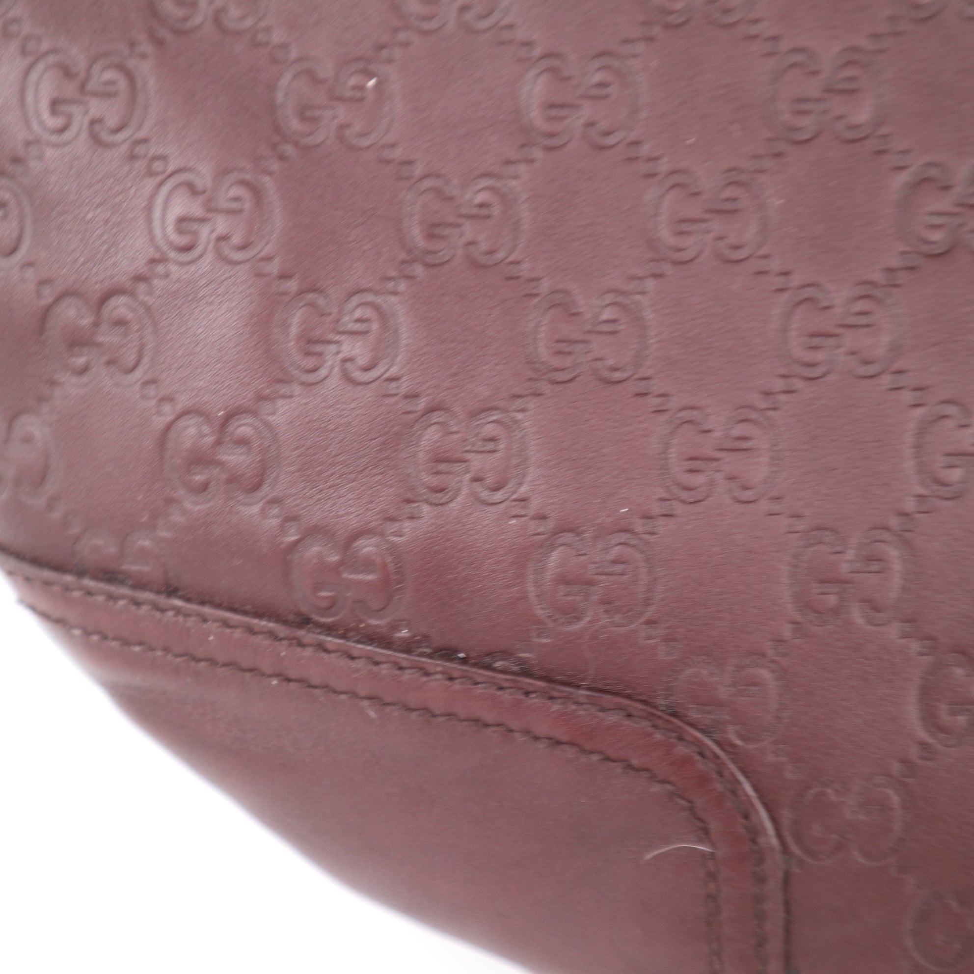 C2251 Gucci Tote Bag Guccissima Princy Hobo | Pre-Owned Very Good Brown Guccissima Leather