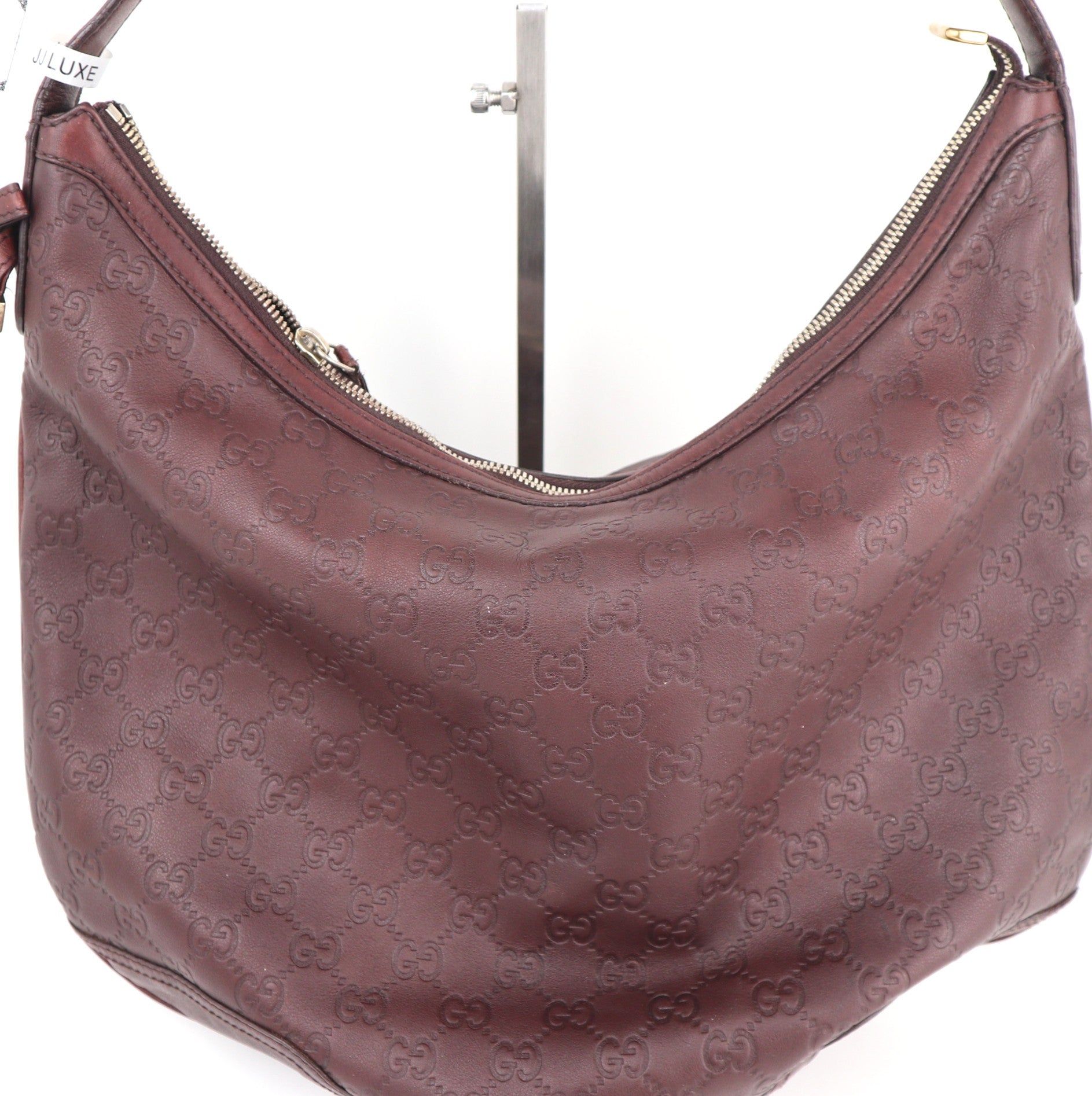 C2251 Gucci Tote Bag Guccissima Princy Hobo | Pre-Owned Very Good Brown Guccissima Leather