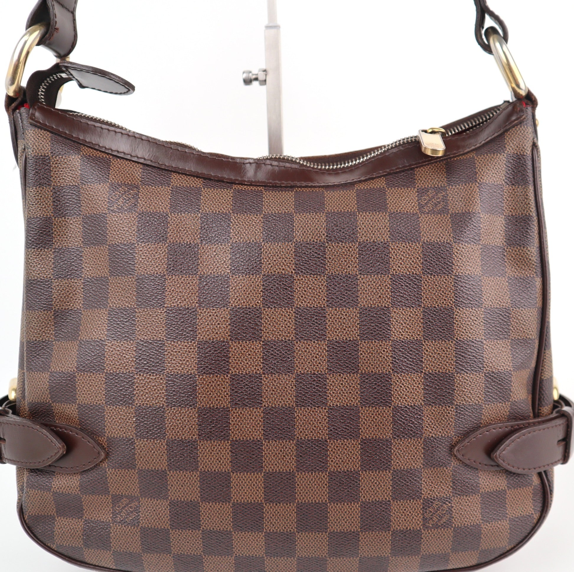 C2254 Louis Vuitton Shoulder Bag Highbury | Pre-Owned Very Good Brown Damier Ebene Coated Canvas And Leather Trim