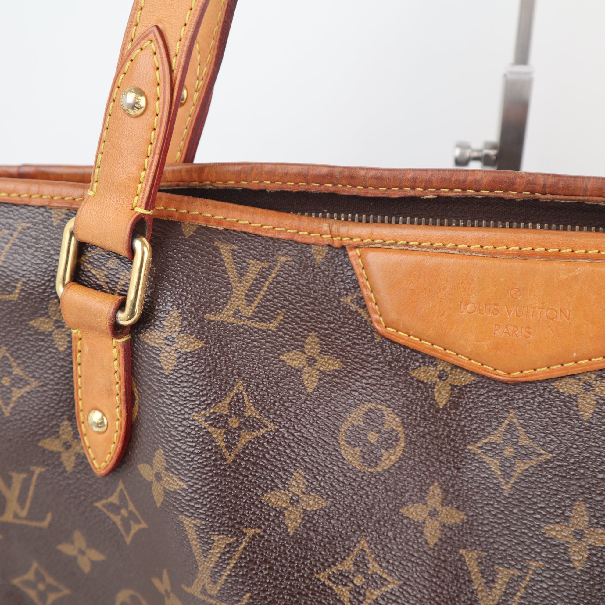 C2256 Louis Vuitton Shoulder Bag Estrela MM | Pre-Owned Very Good Brown Monogram Coated Canvas And Leather Trim