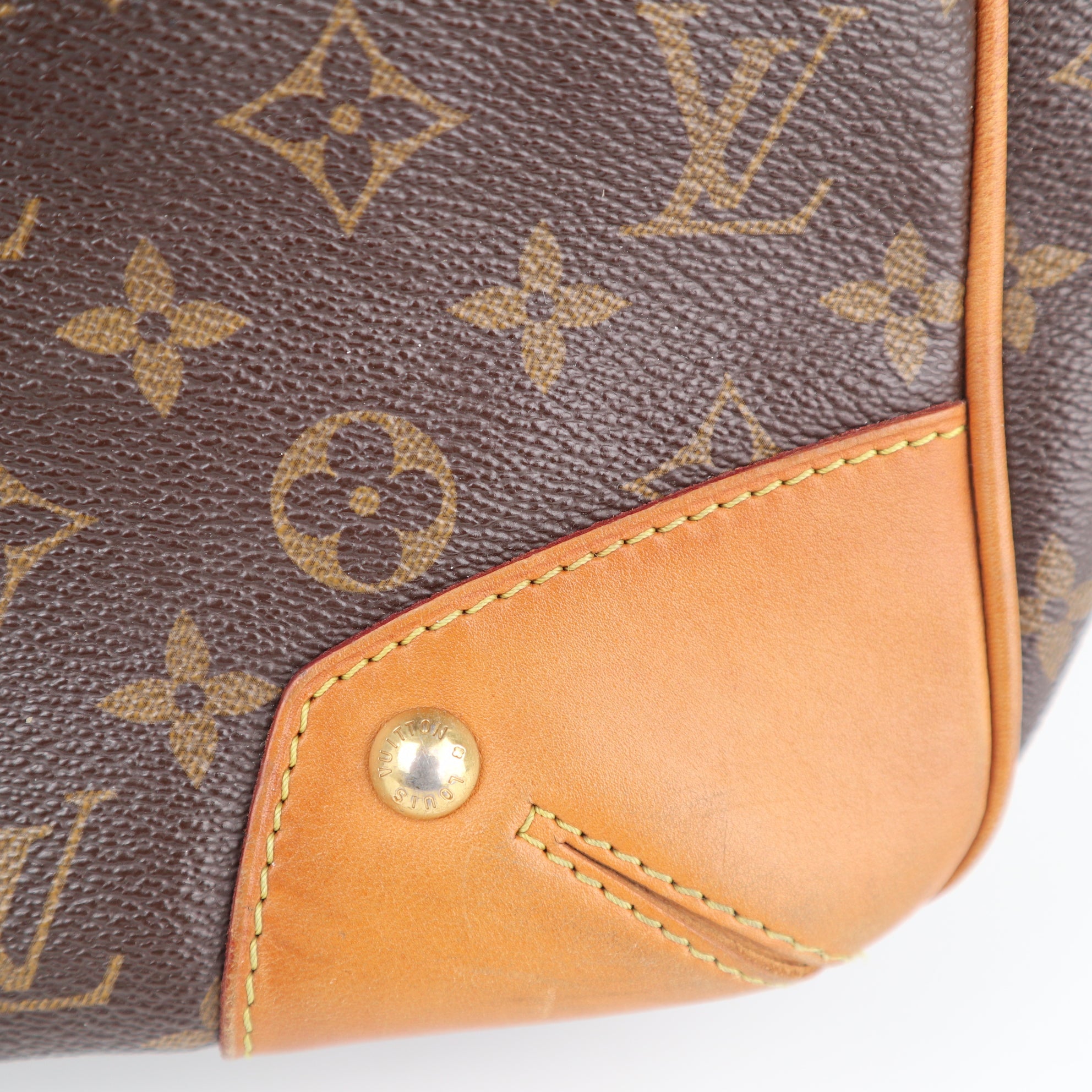 C2256 Louis Vuitton Shoulder Bag Estrela MM | Pre-Owned Very Good Brown Monogram Coated Canvas And Leather Trim