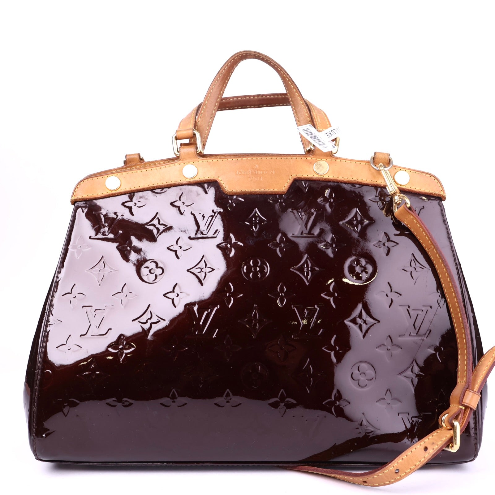 J3274 Louis Vuitton Monogram Vernis Brea MM - Pre Owned