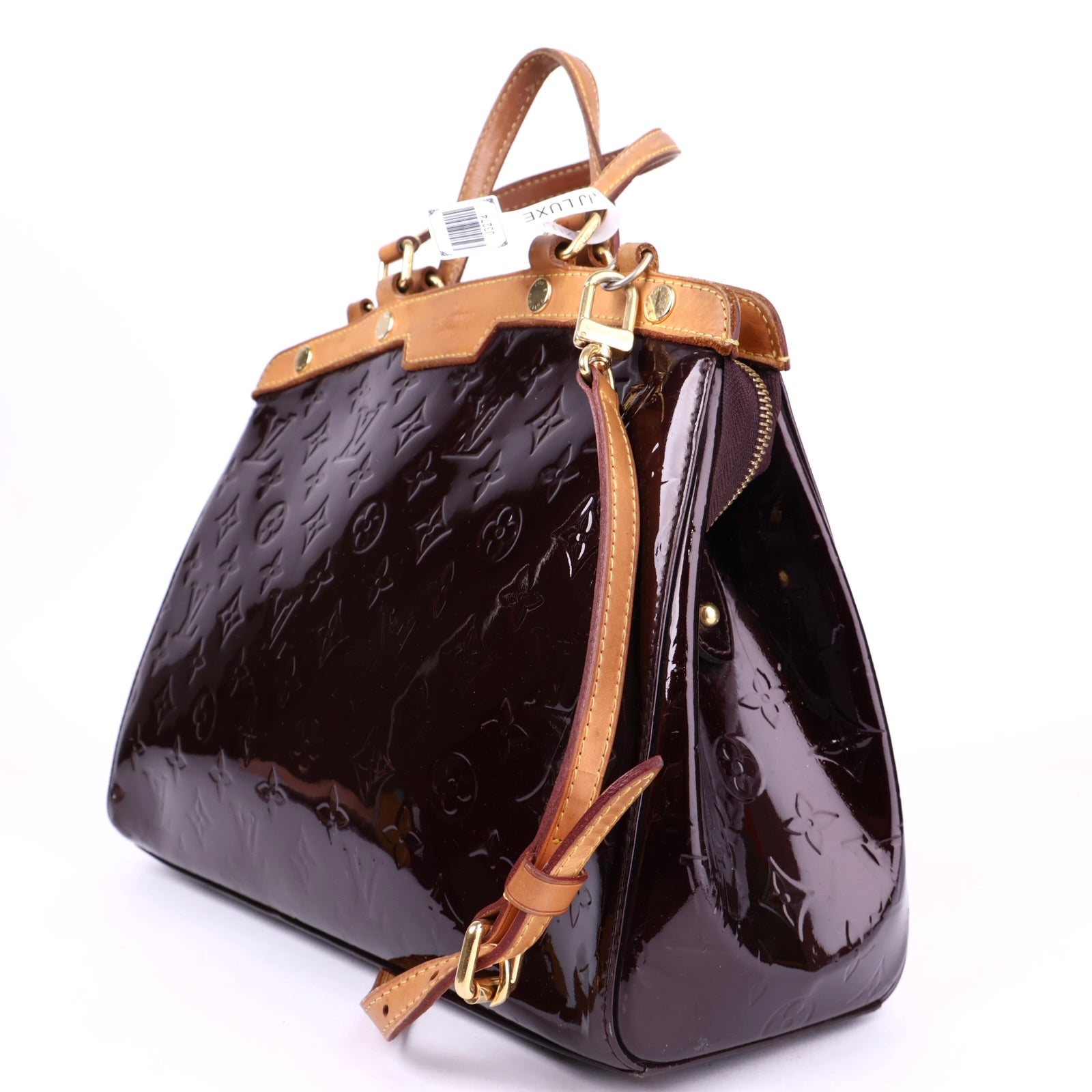 J3274 Louis Vuitton Monogram Vernis Brea MM - Pre Owned