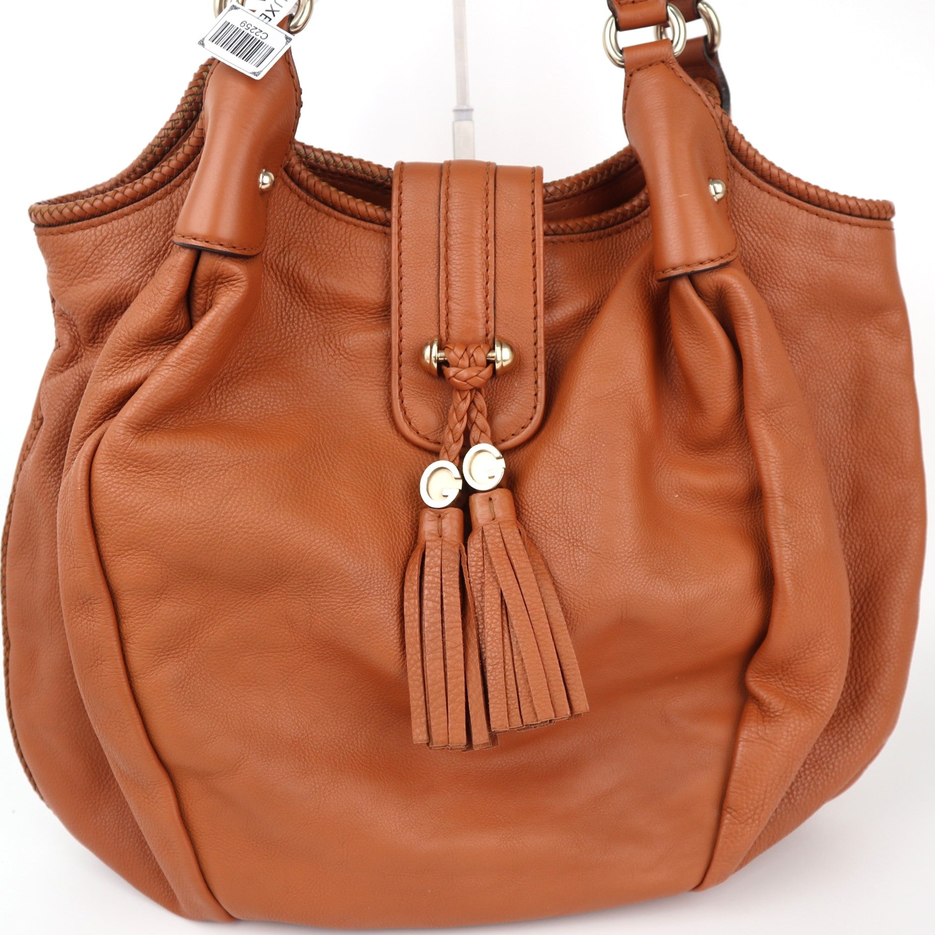 C2259 Gucci Shoulder Bag Marrakech Hobo Medium | Pre-Owned Excellent Leather