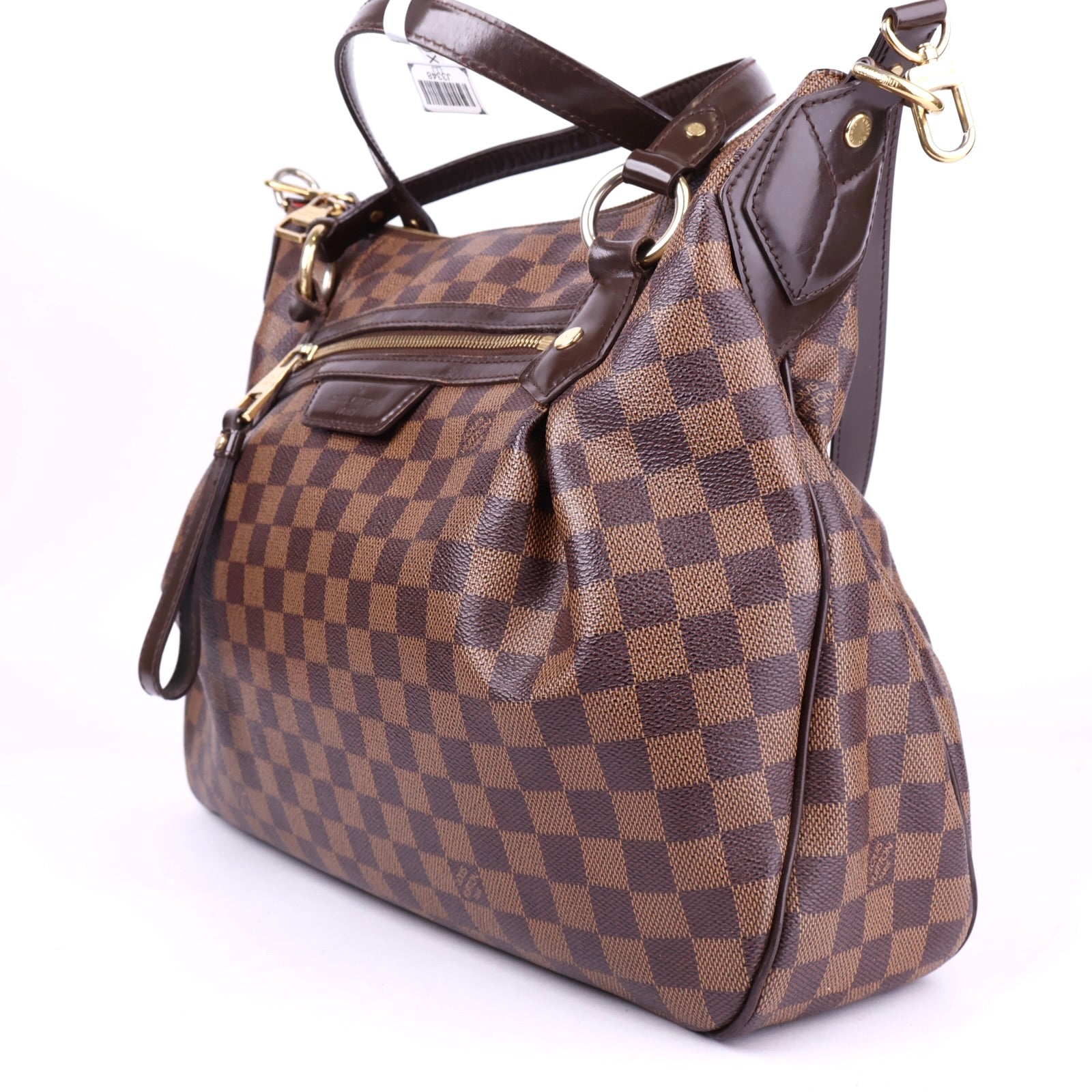 J3348 Louis Vuitton Damier Canvas Evora MM Bag- Pre Owned