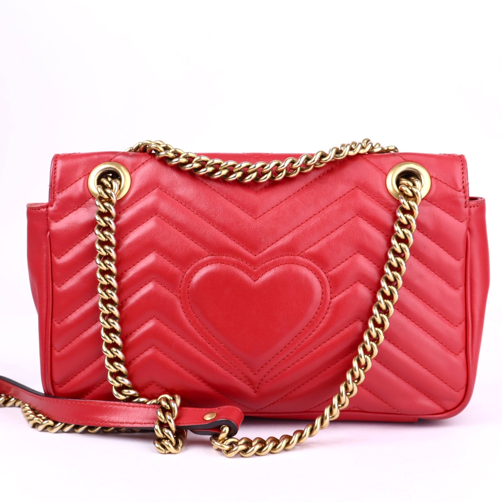 J3292 Gucci GG Marmont Small Shoulder Bag- Pre Owned