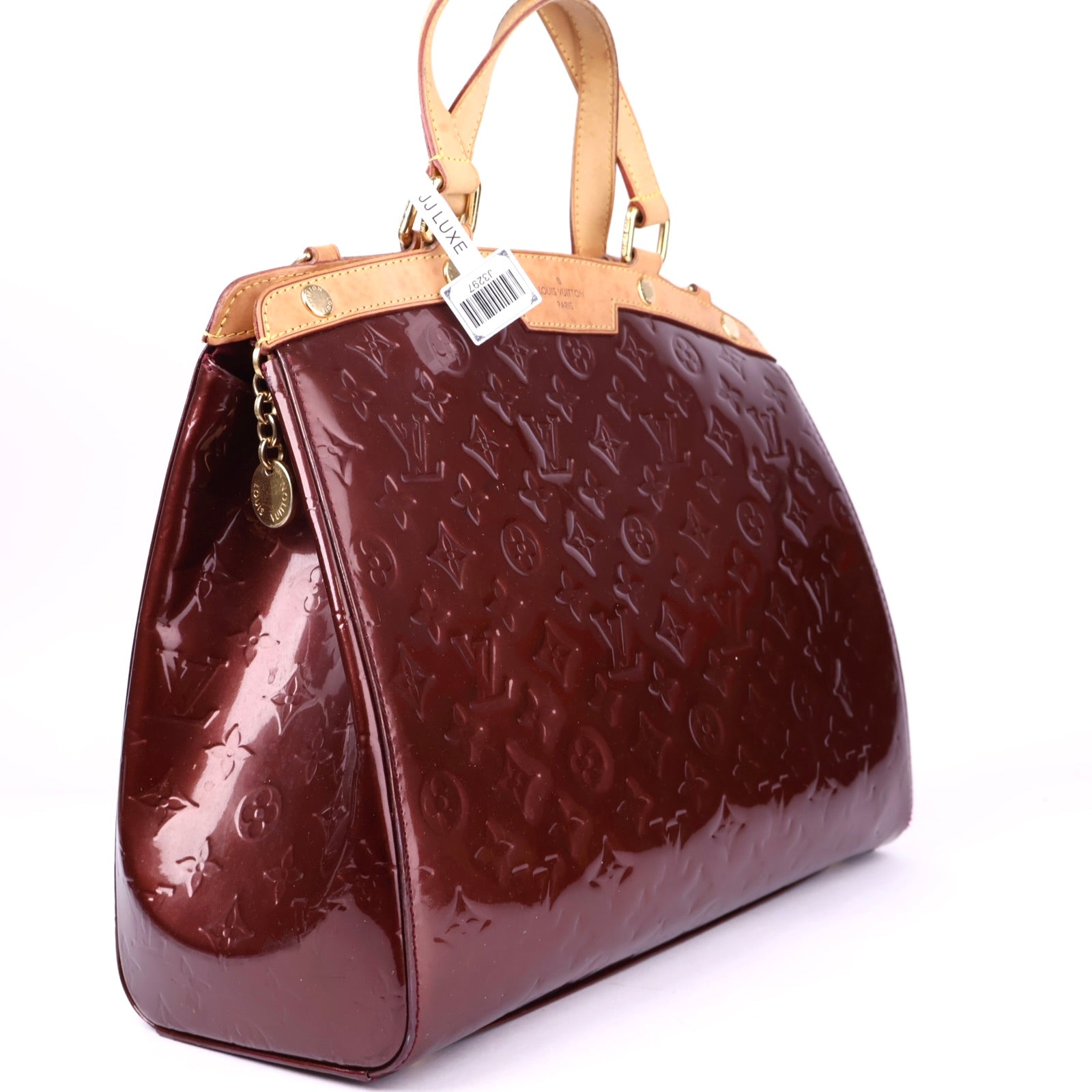 J3297 Louis Vuitton Brea MM Monogram Vernis Bag- Pre Owned