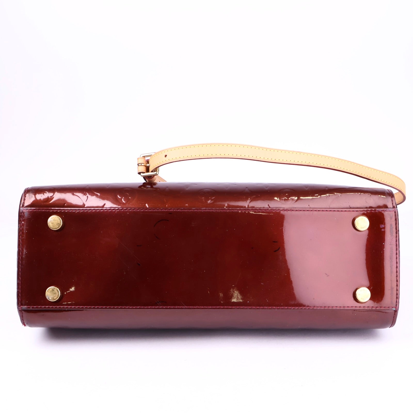 J3297 Louis Vuitton Brea MM Monogram Vernis Bag- Pre Owned