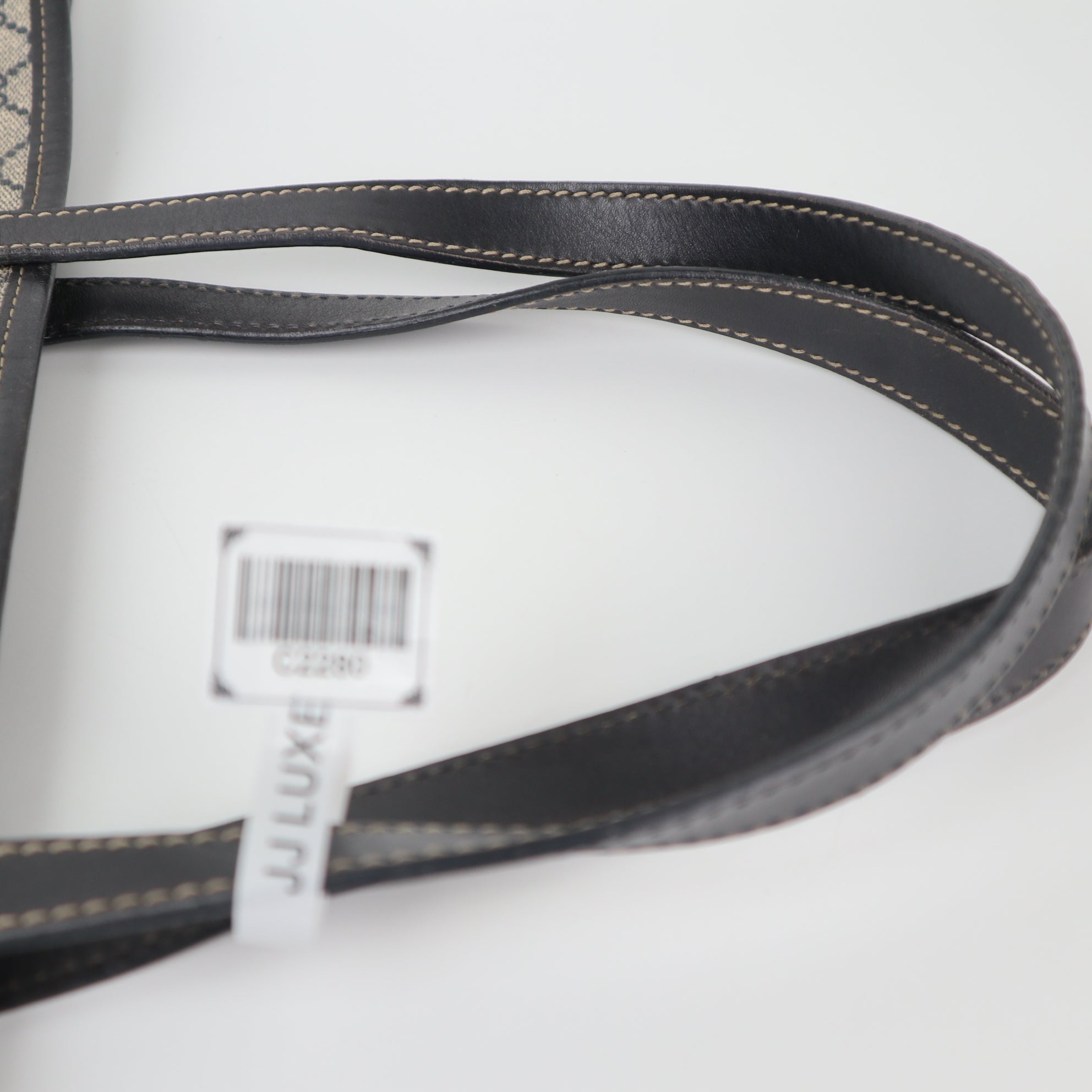 C2280 Gucci Tote Bag GG Supreme Canvas Large Tote Bag | Pre-Owned Very Good Brown Canvas GG Supreme