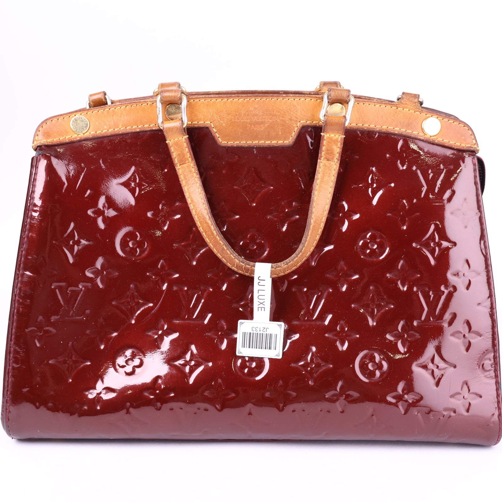 J2133 Louis Vuitton Brea MM Monogram Vernis- Pre Owned