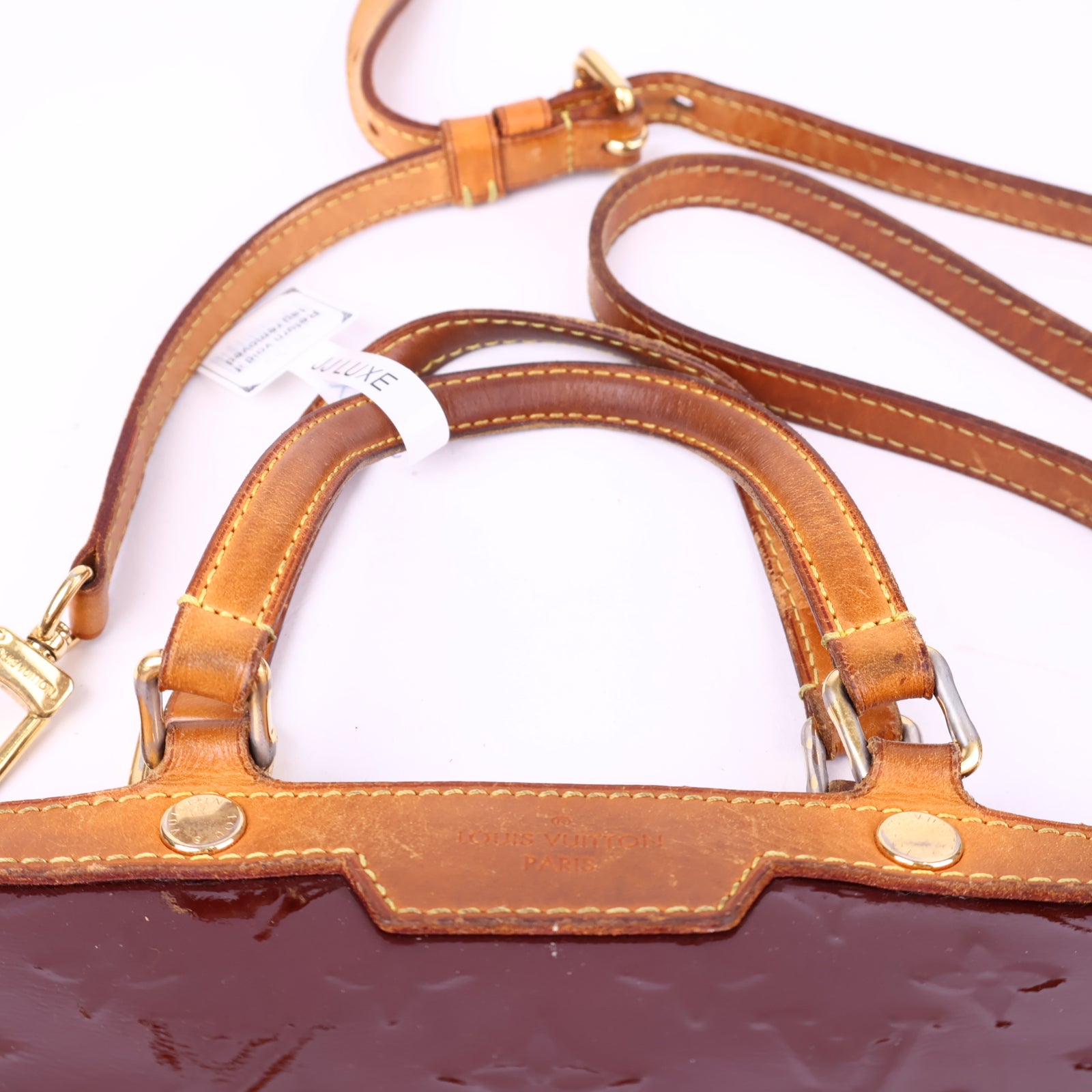 J2133 Louis Vuitton Brea MM Monogram Vernis- Pre Owned