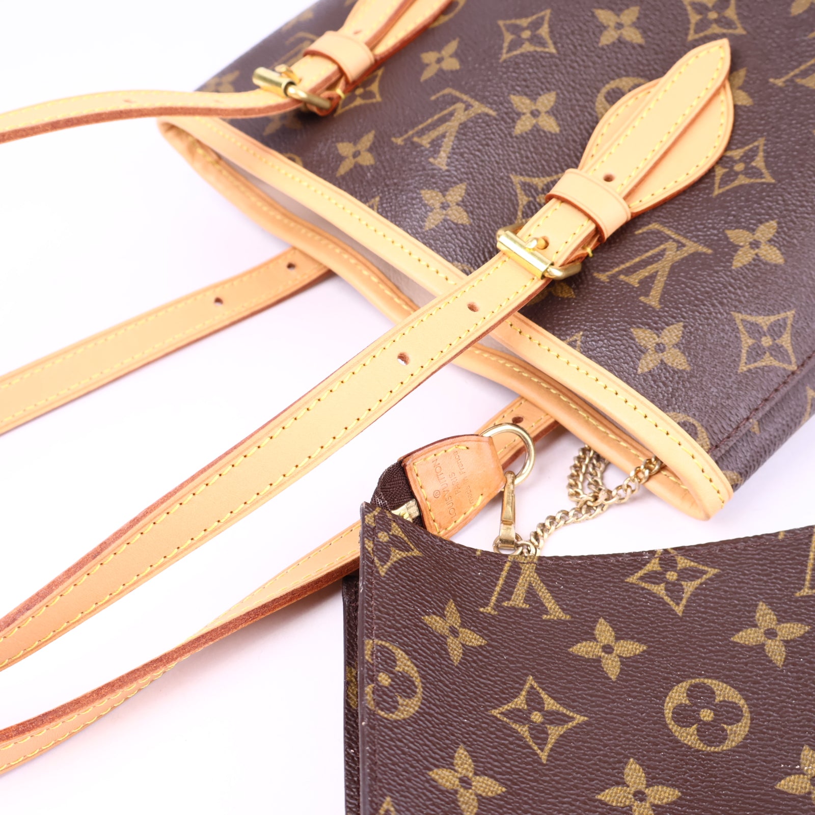 J3335R Louis Vuitton Monogram Canvas Petite Bucket Bag- Pre Owned