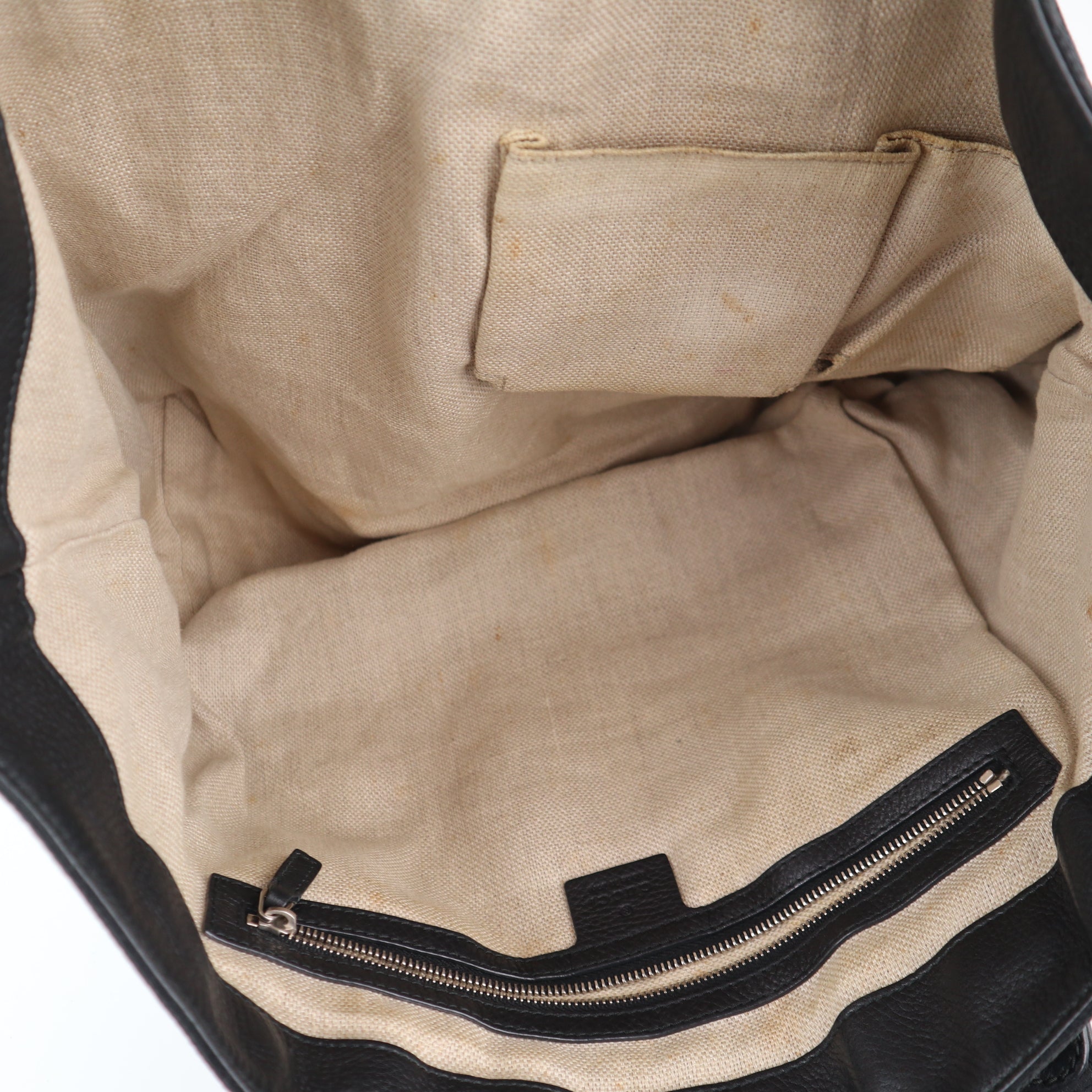 C2290 Gucci Tote Bag Icon Bit GG-Canvas Jacquard | Pre-Owned Excellent GG Canvas, Jacquard Canvas