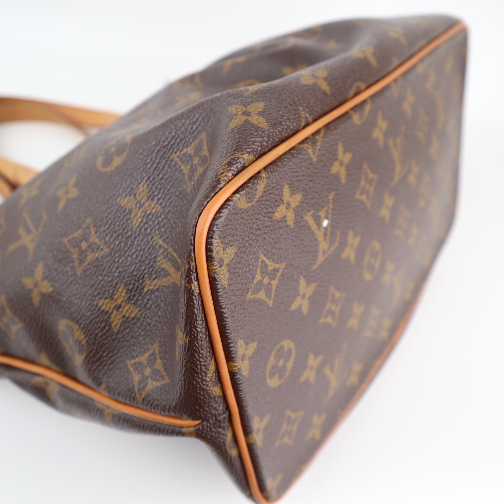 C2303 Louis Vuitton Shoulder Bag Monogram Canvas Palermo PM | Pre-Owned Very Good Brown Monogram Canvas