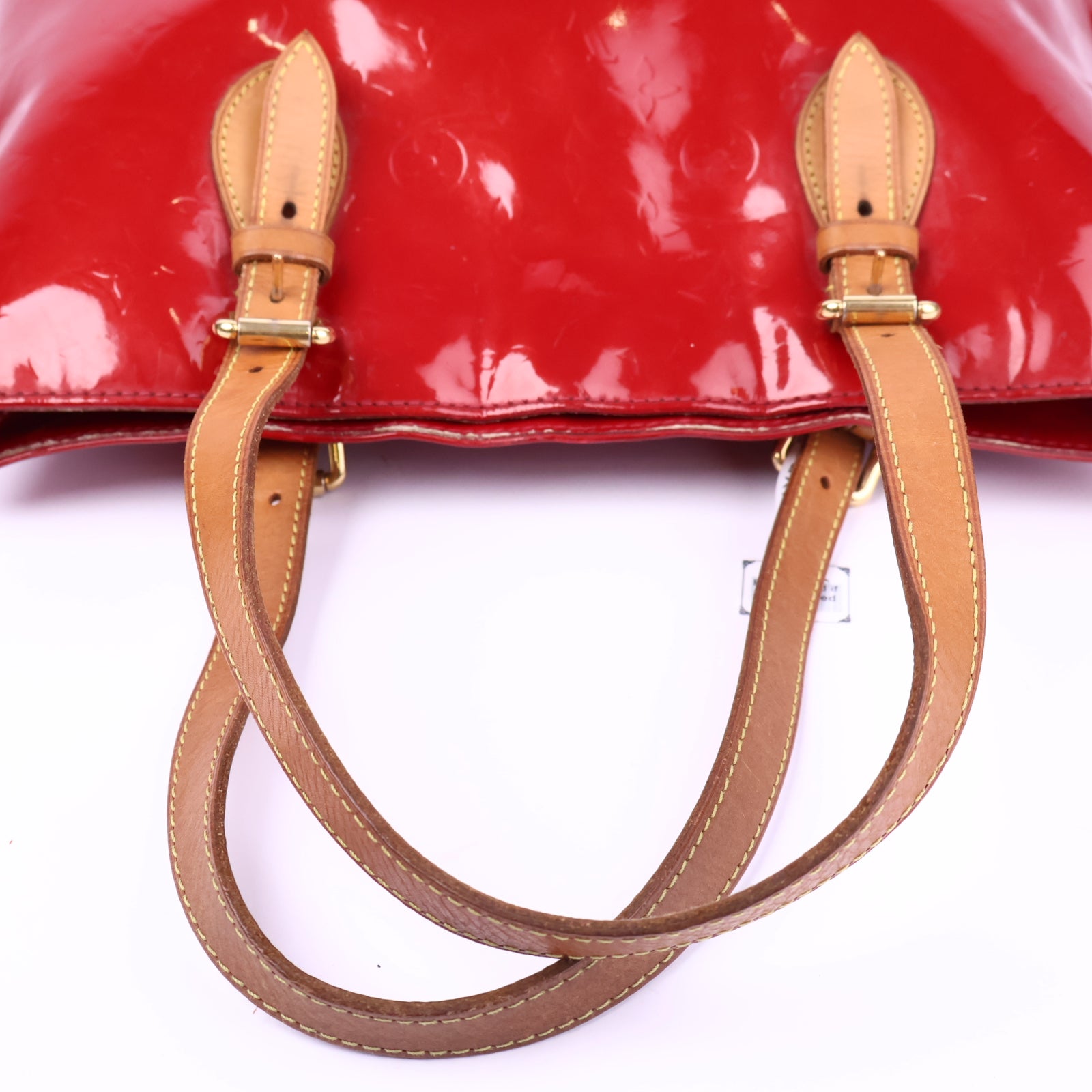 Louis Vuitton Monogram Vernis Brentwood Top Handle Bag J2063 | Pre-Owned Excellent Brown Monogram Vernis leather