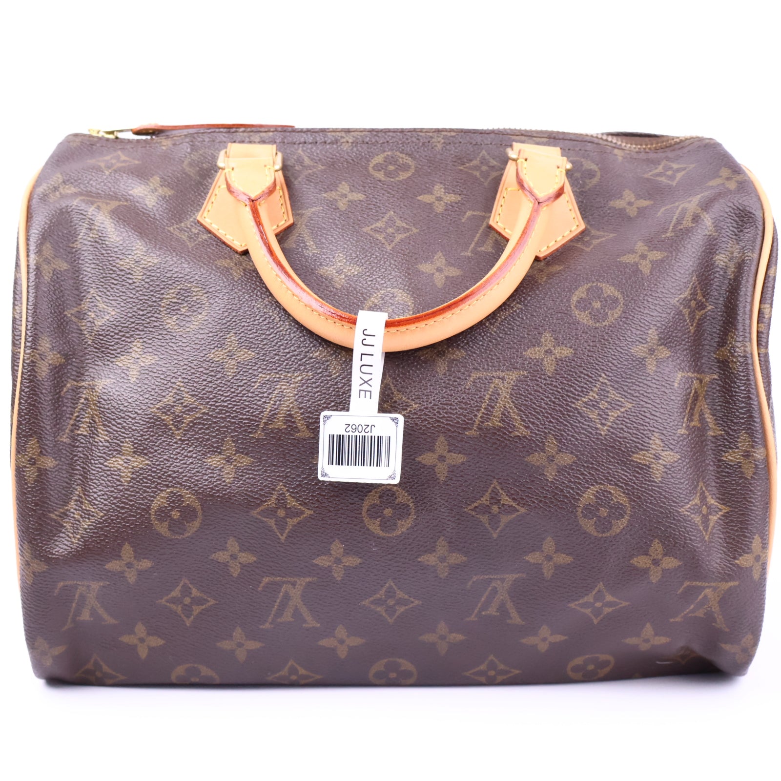 Louis Vuitton Speedy 30 Handbag Monogram Canvas Top Handle Bag J2062R | Pre-Owned Like New Brown Monogram Coated canvas