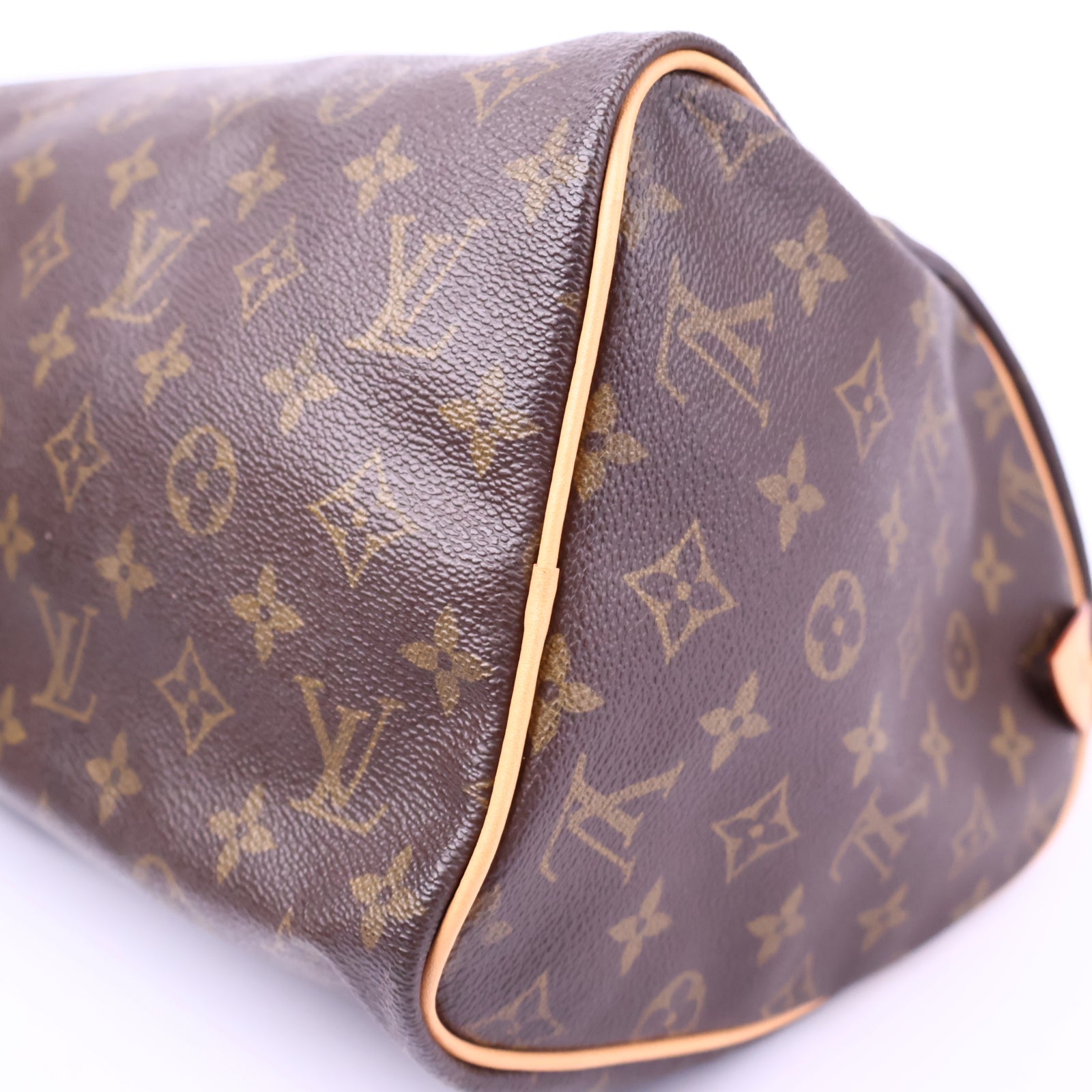 Louis Vuitton Speedy 30 Handbag Monogram Canvas Top Handle Bag J2062R | Pre-Owned Like New Brown Monogram Coated canvas